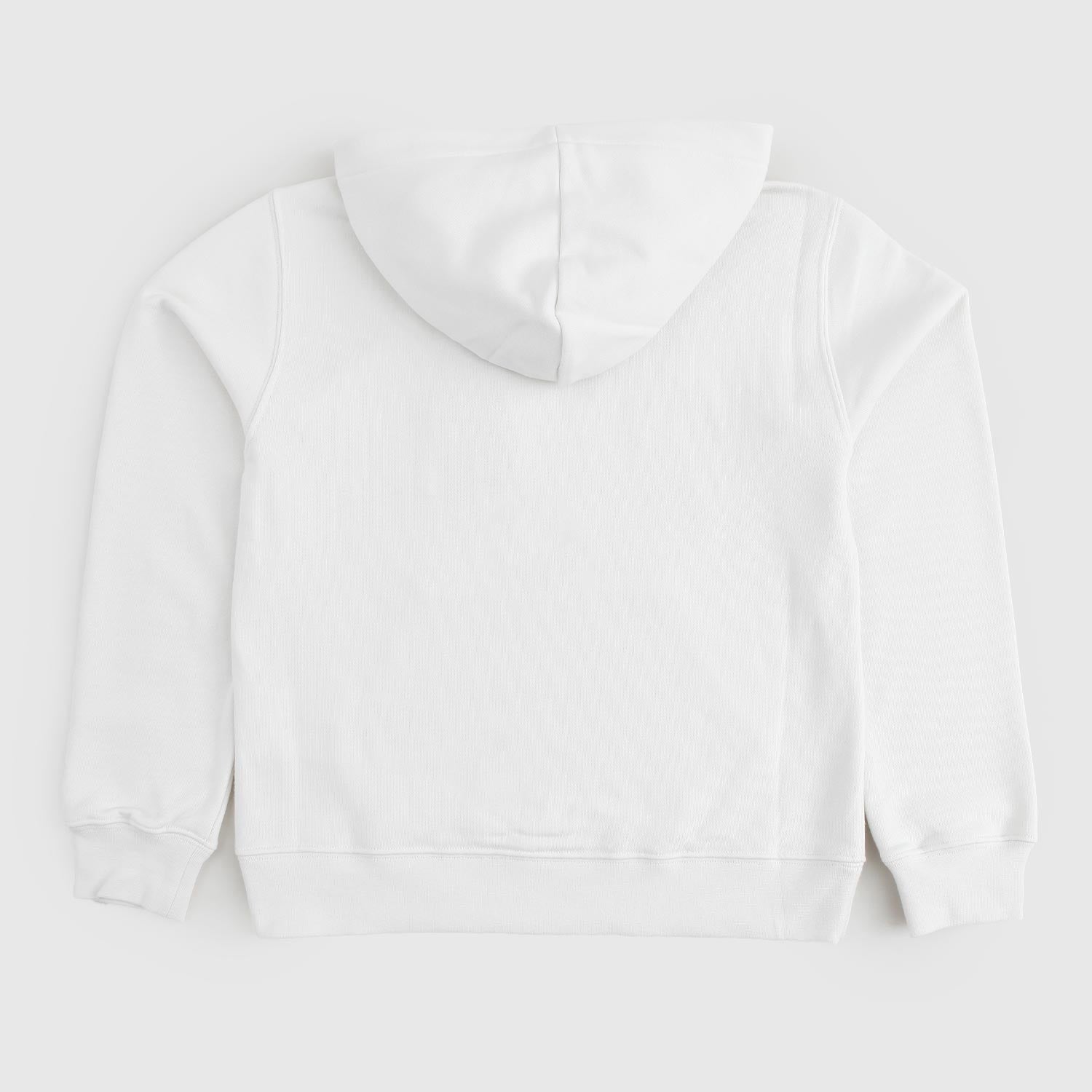 Felpa con cappuccio bianca e strass argento - annameglio.com abbigliamento moda