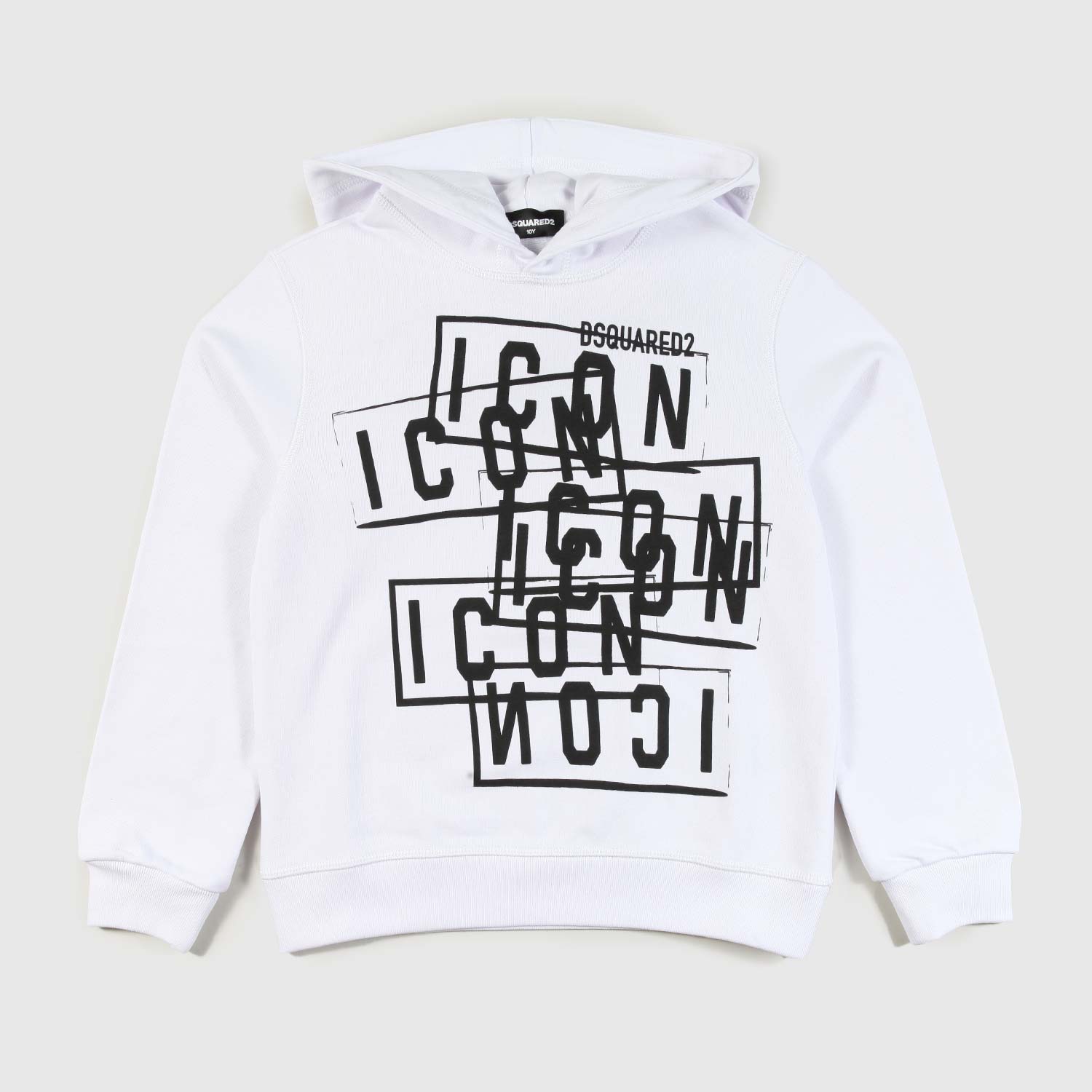 felpa bianca con scritta nera ragazzo - annameglio.com abbigliamento moda