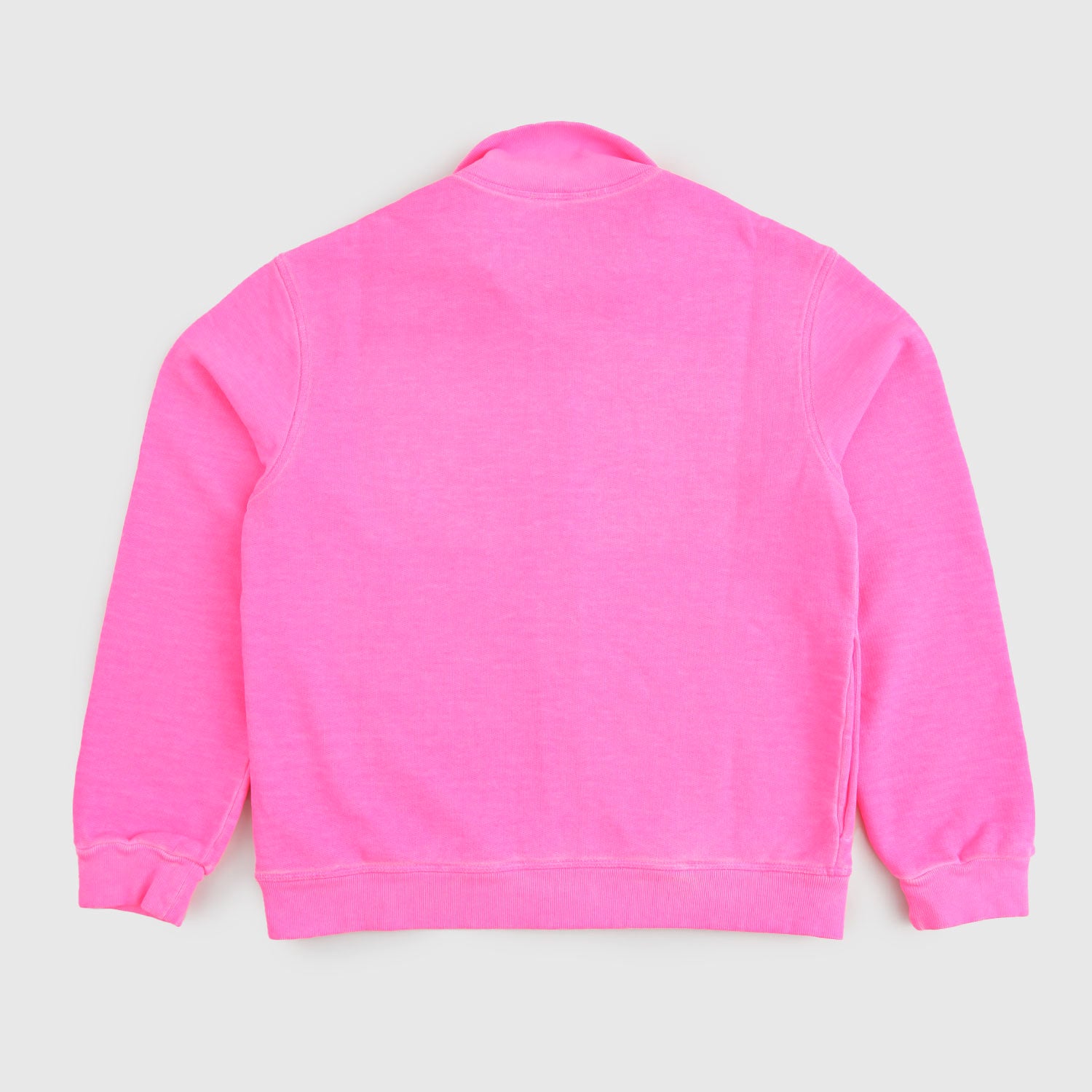 felpa con zip rosa fluo - annameglio.com abbigliamento moda