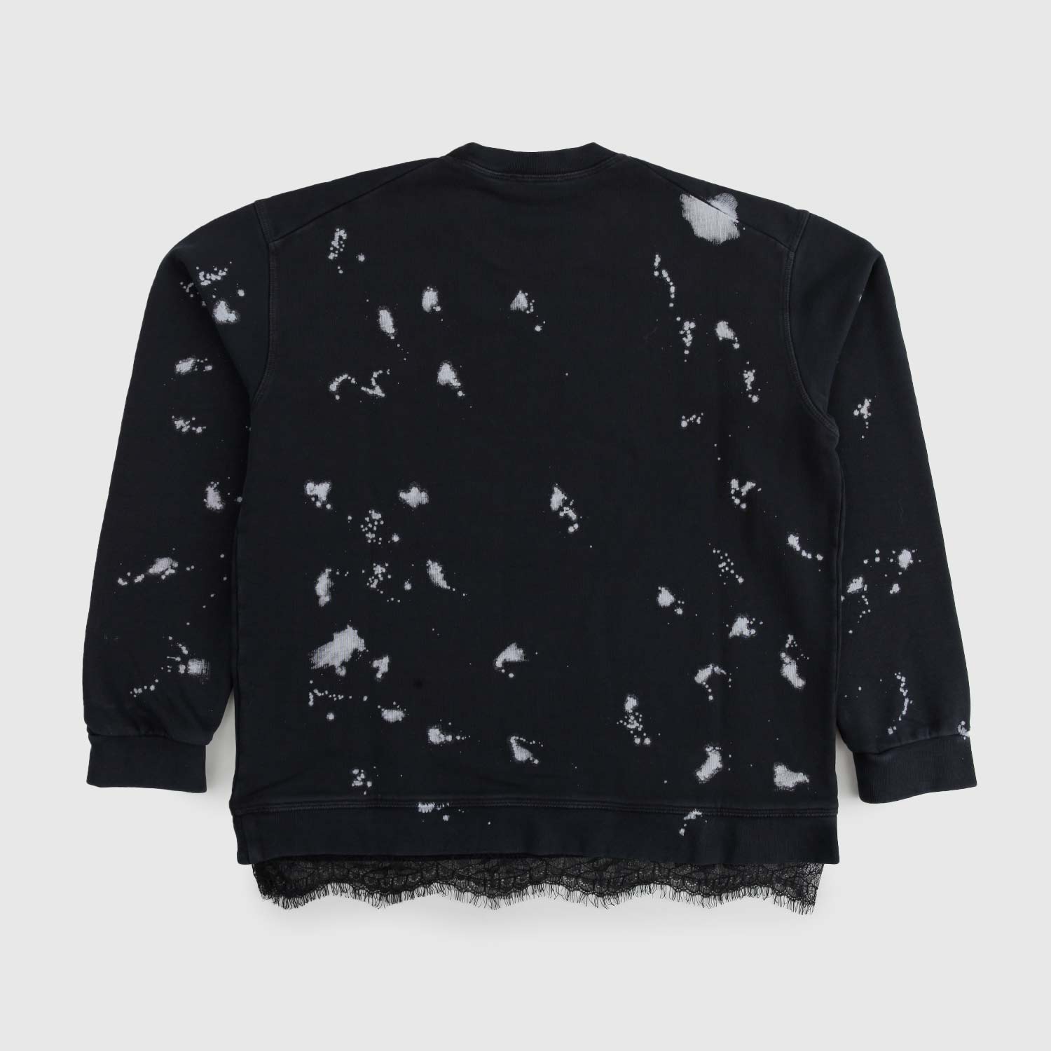 felpa nera con macchie ragazza - annameglio.com abbigliamento moda