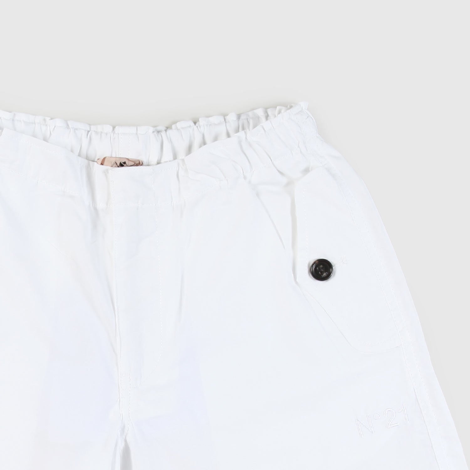 Pantaloncino bermuda bianco ragazza - annameglio.com abbigliamento moda