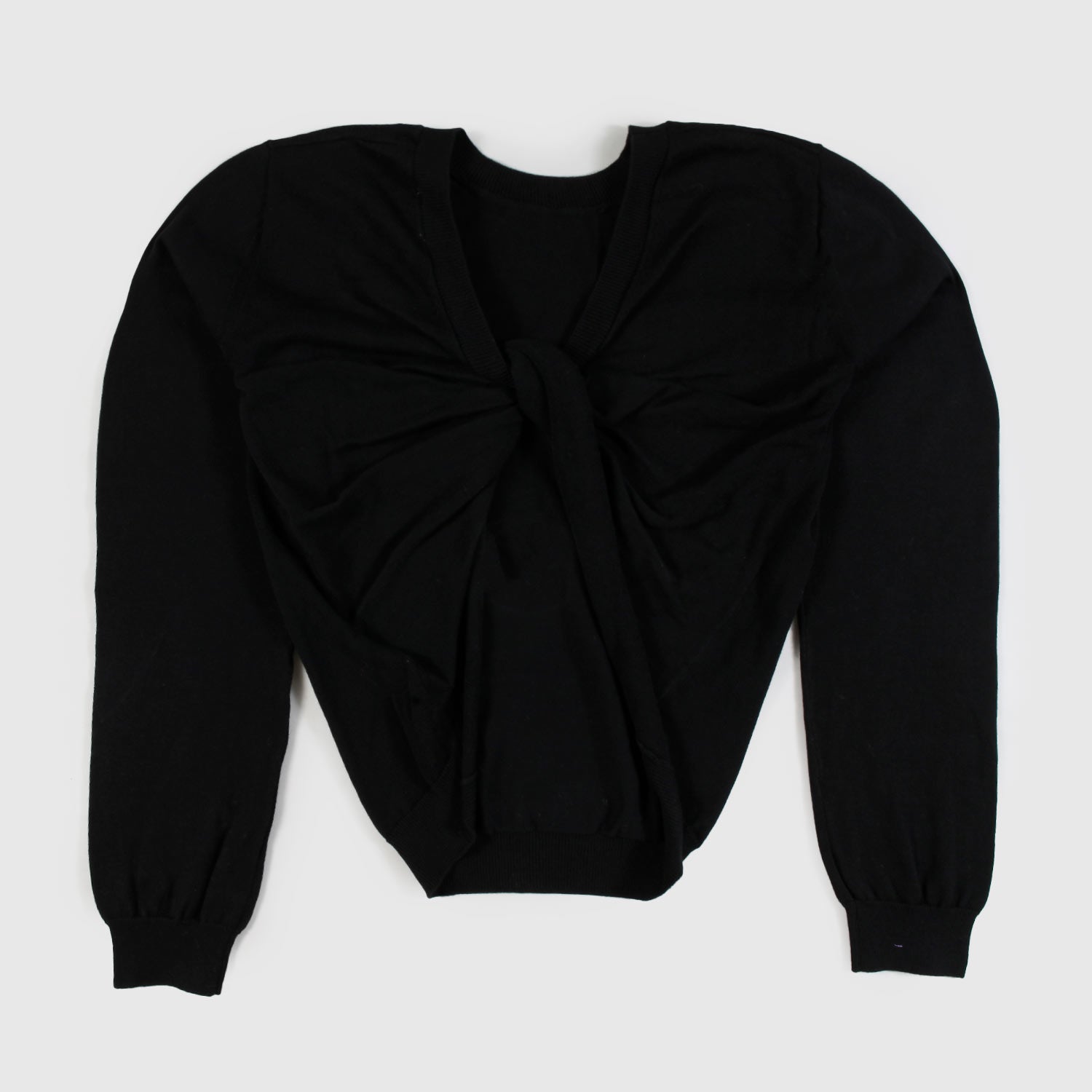 Pullover nero con intreccio ragazza - annameglio.com abbigliamento moda
