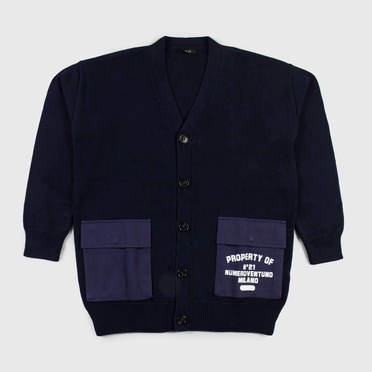 Cardigan blu notte con tasche ragazzo - annameglio.com abbigliamento moda