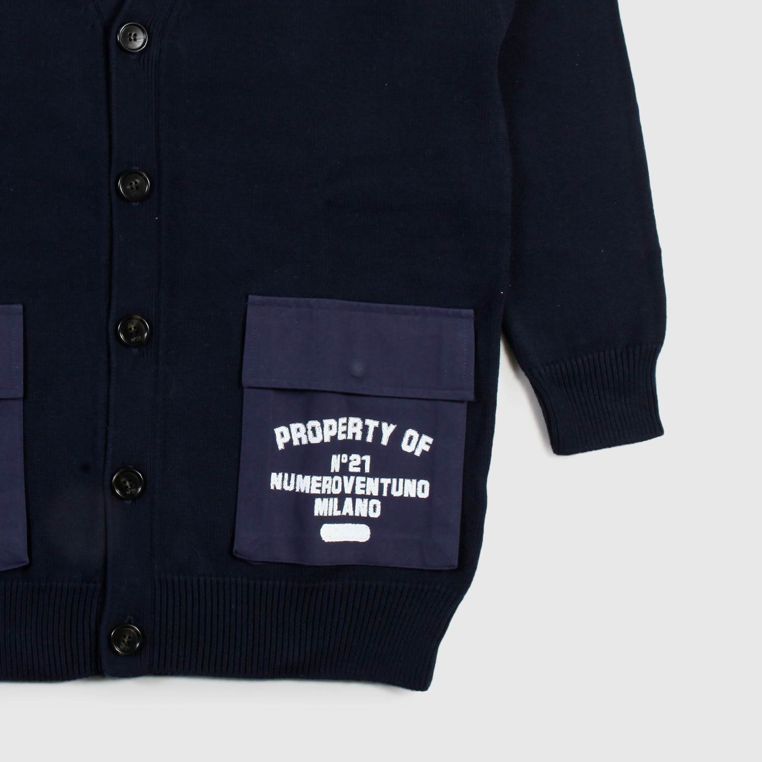 Cardigan blu notte con tasche ragazzo - annameglio.com abbigliamento moda