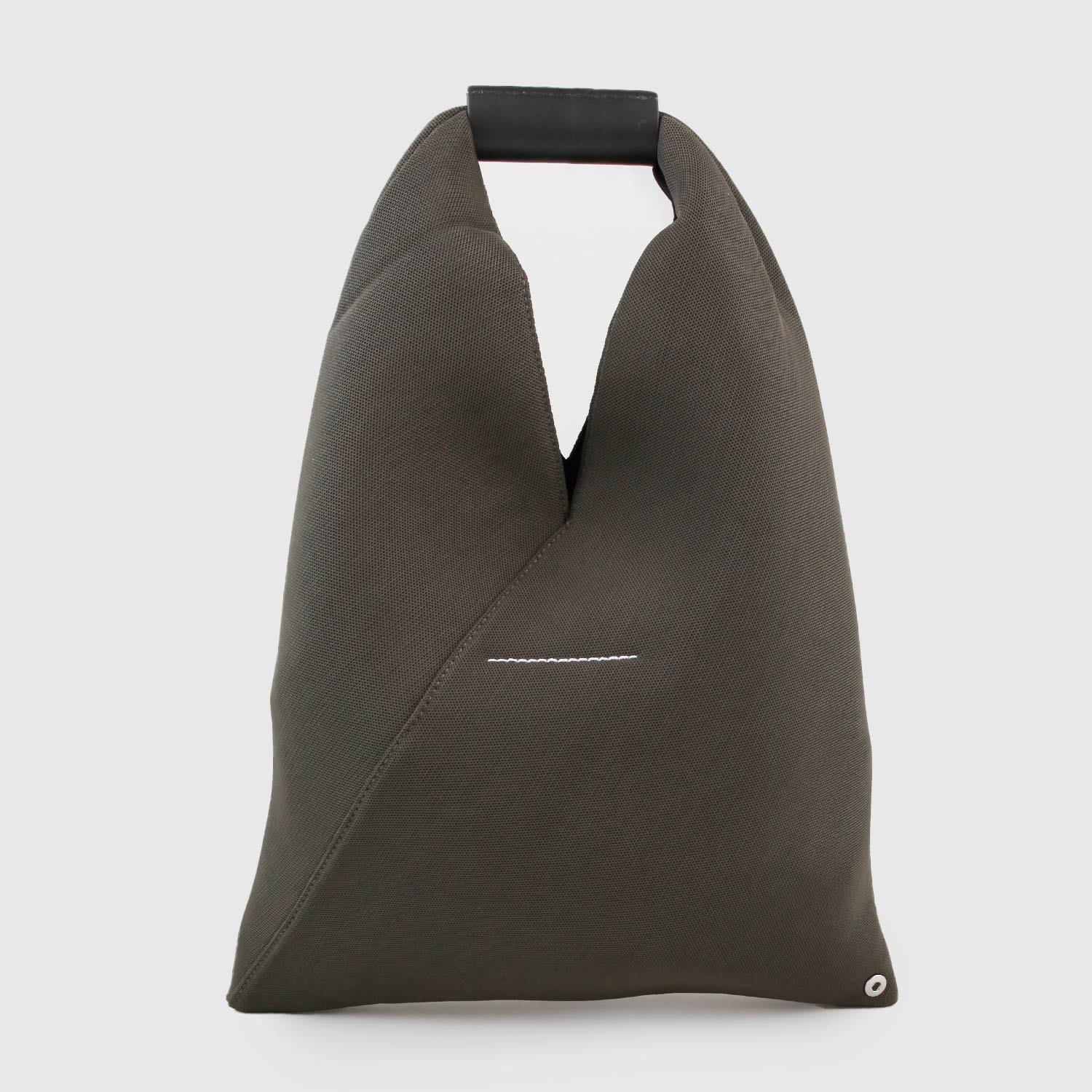 borsa a mano verde con silhouette triangolare - annameglio.com abbigliamento moda