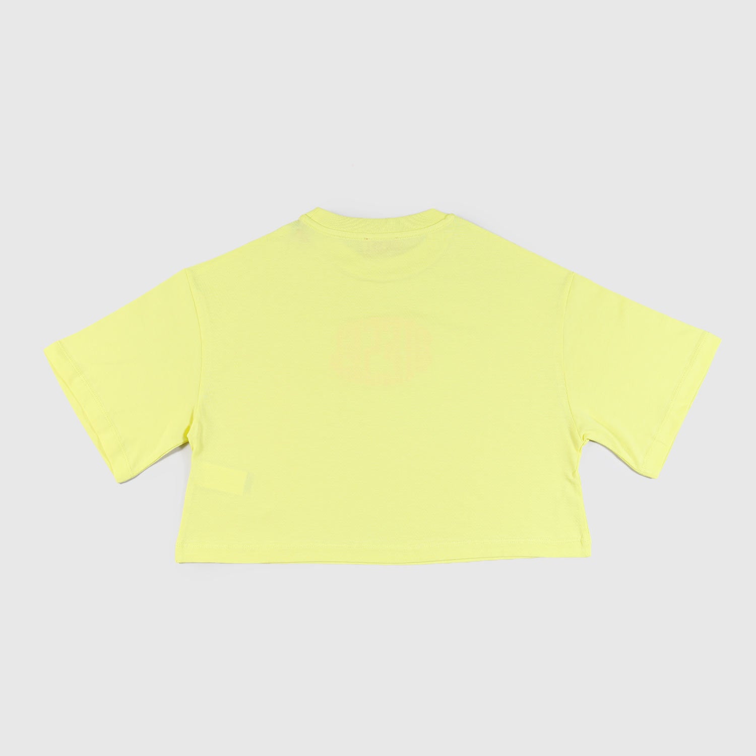 t-shirt gialla crop bambina - annameglio.com abbigliamento moda