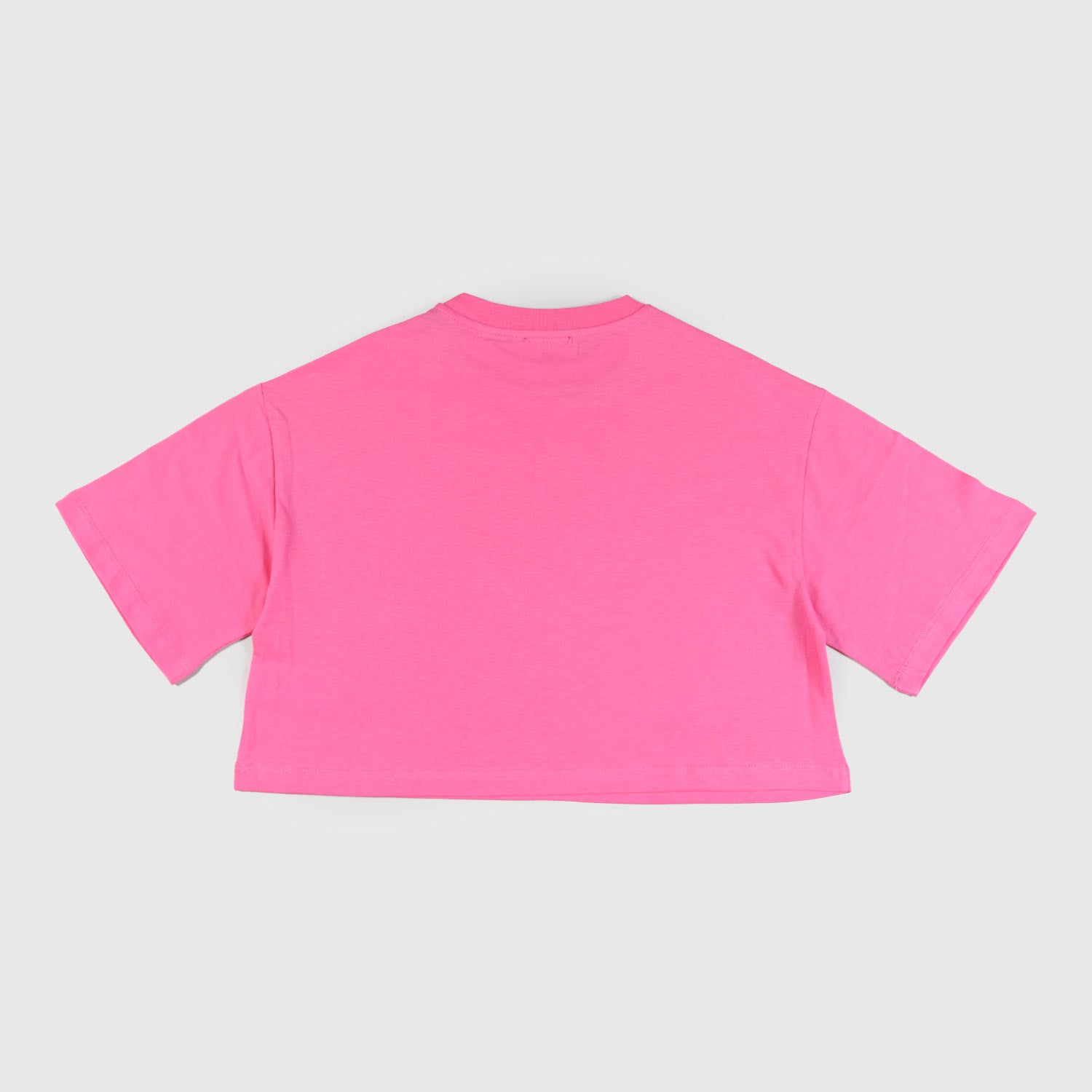 t-shirt rosa crop bambina - annameglio.com abbigliamento moda