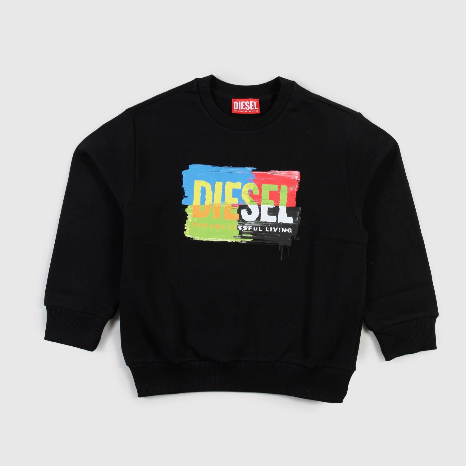 felpa nera con logo a colori ragazzo - annameglio.com abbigliamento moda