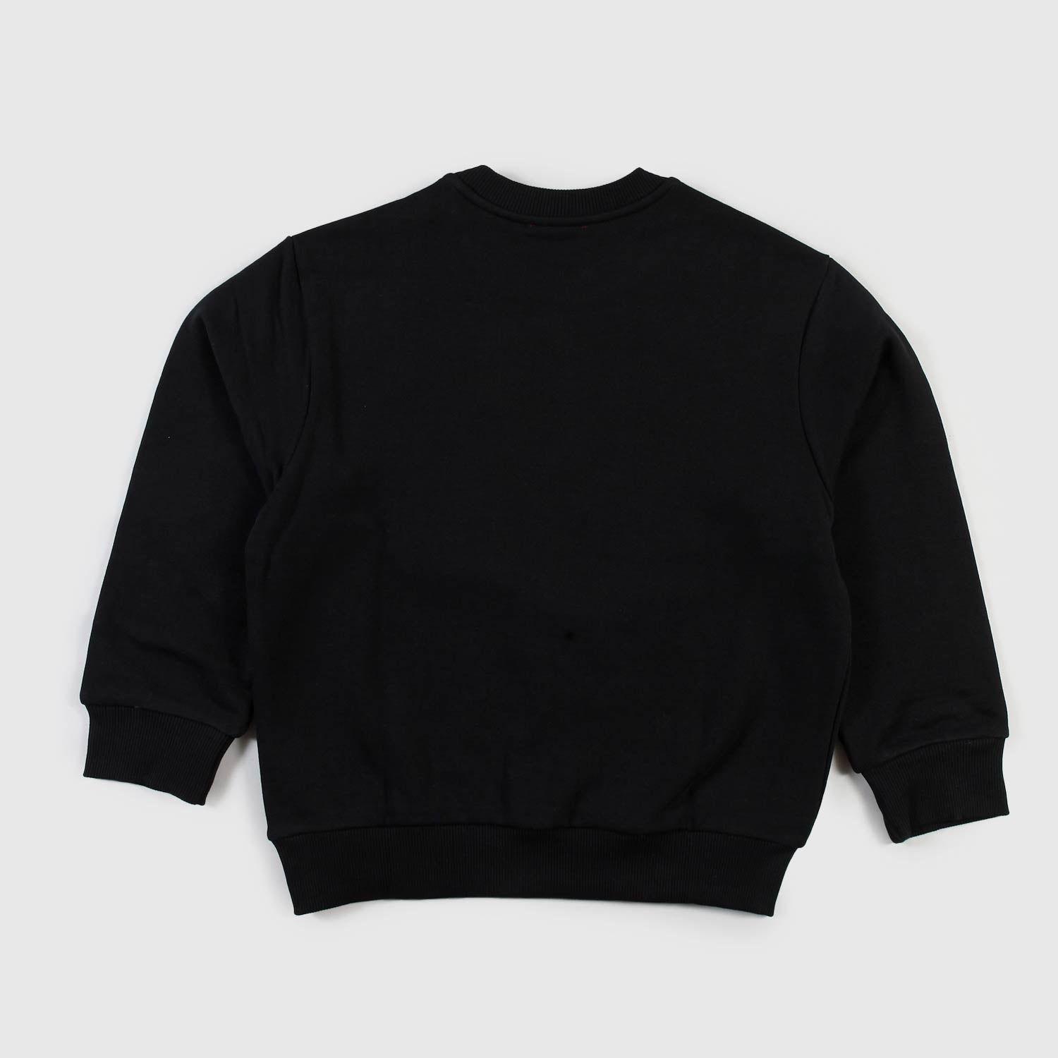 felpa nera con logo a colori ragazzo - annameglio.com abbigliamento moda