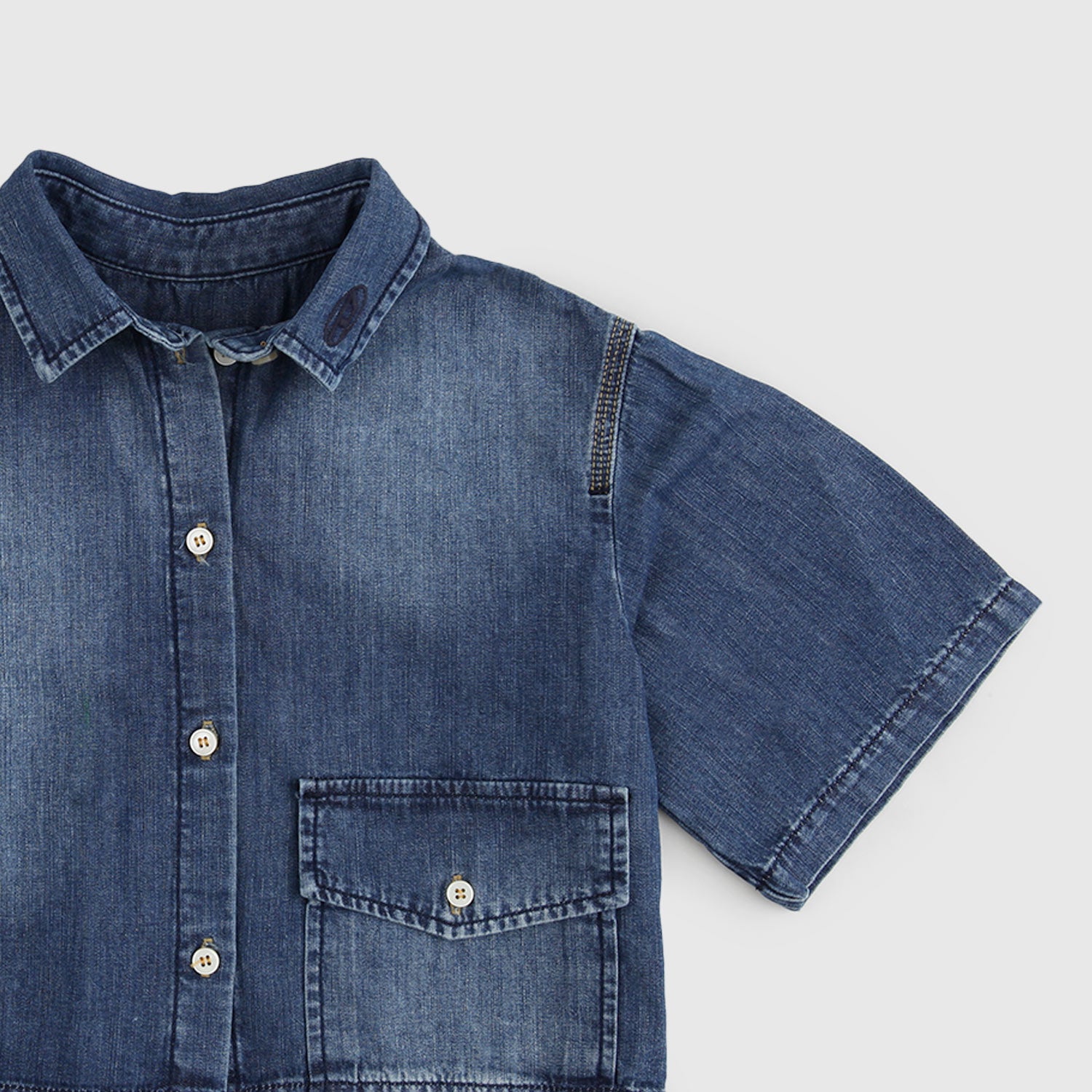 camicia in denim ragazza - annameglio.com abbigliamento moda