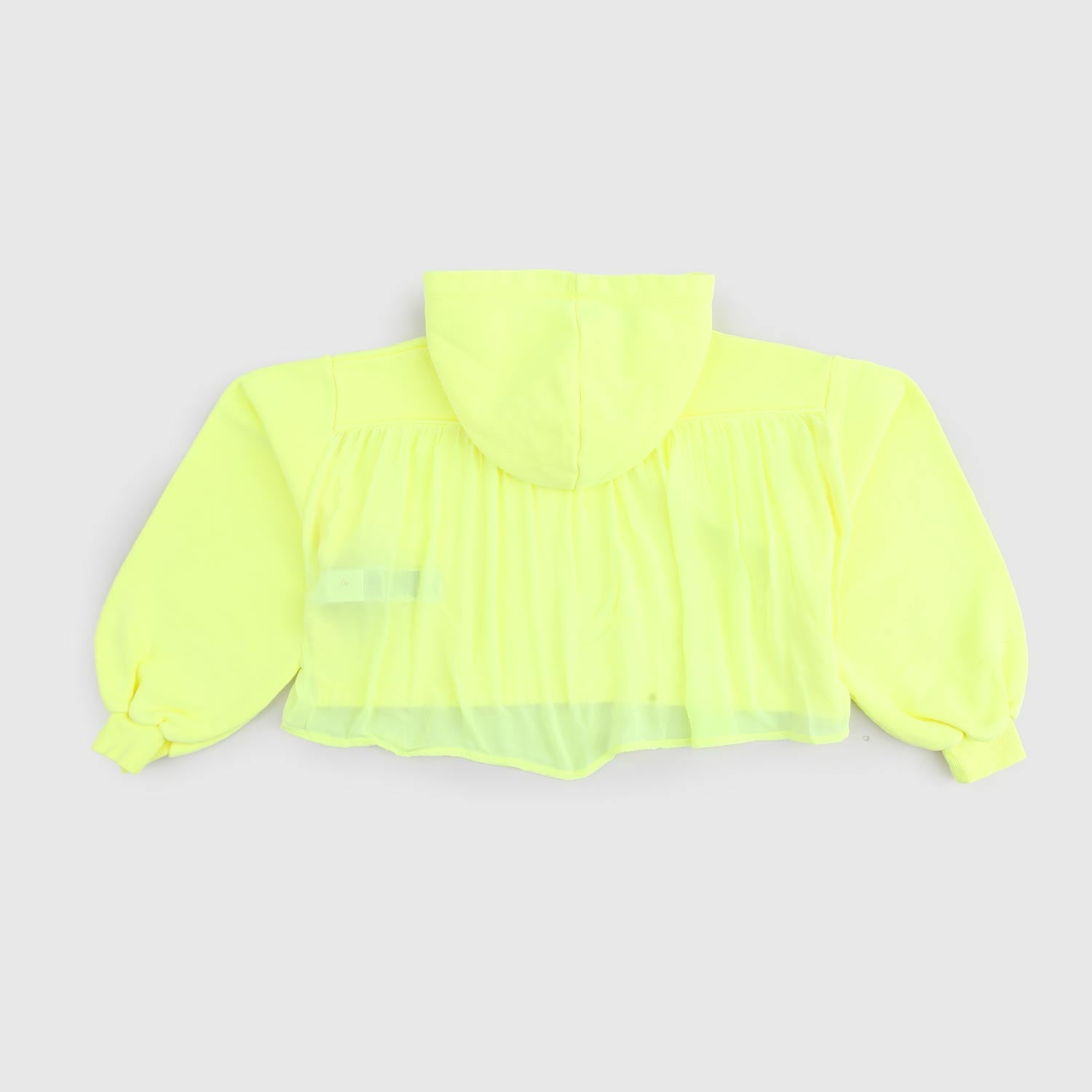 felpa gialla crop ragazza - annameglio.com abbigliamento moda