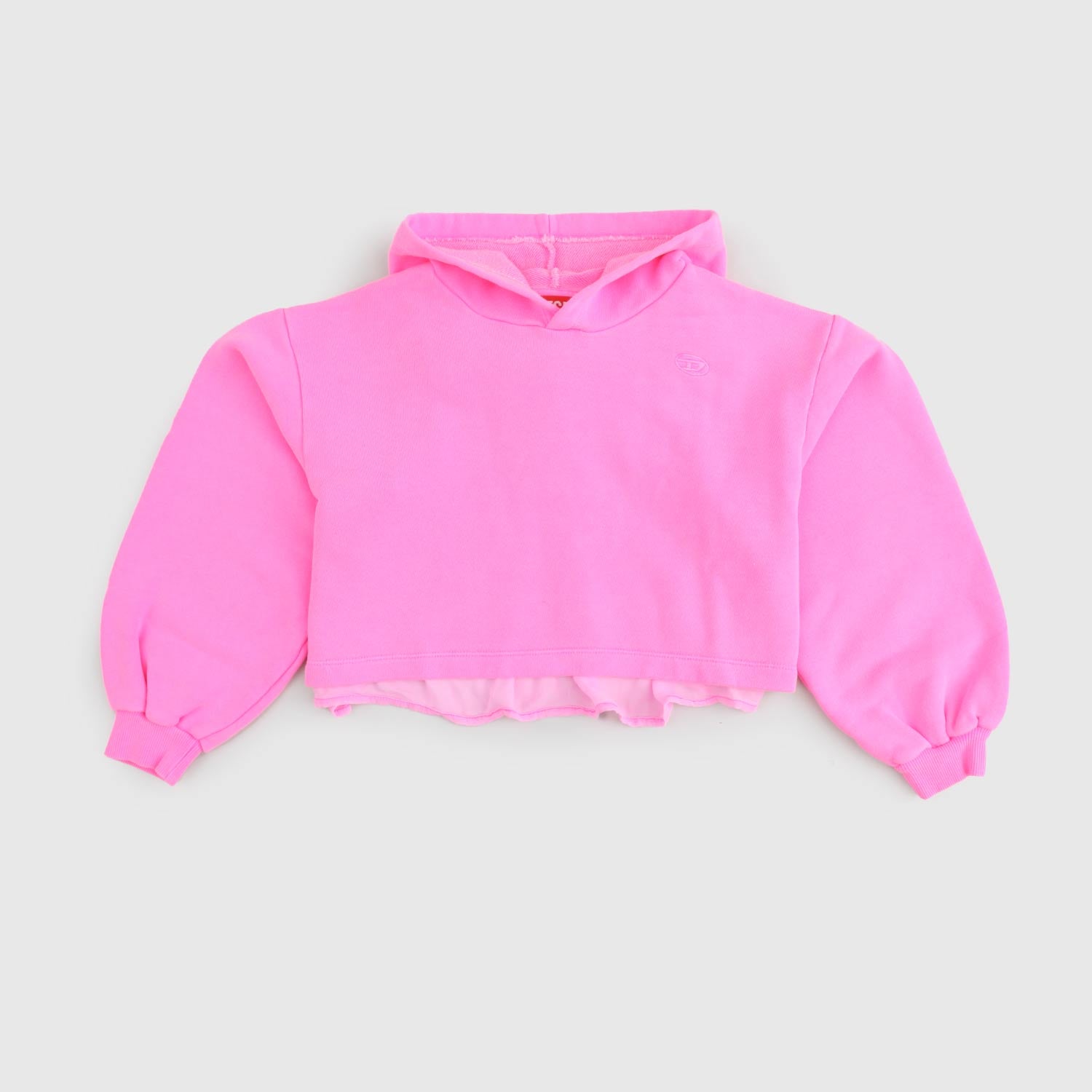 felpa rosa stile crop ragazza - annameglio.com abbigliamento moda