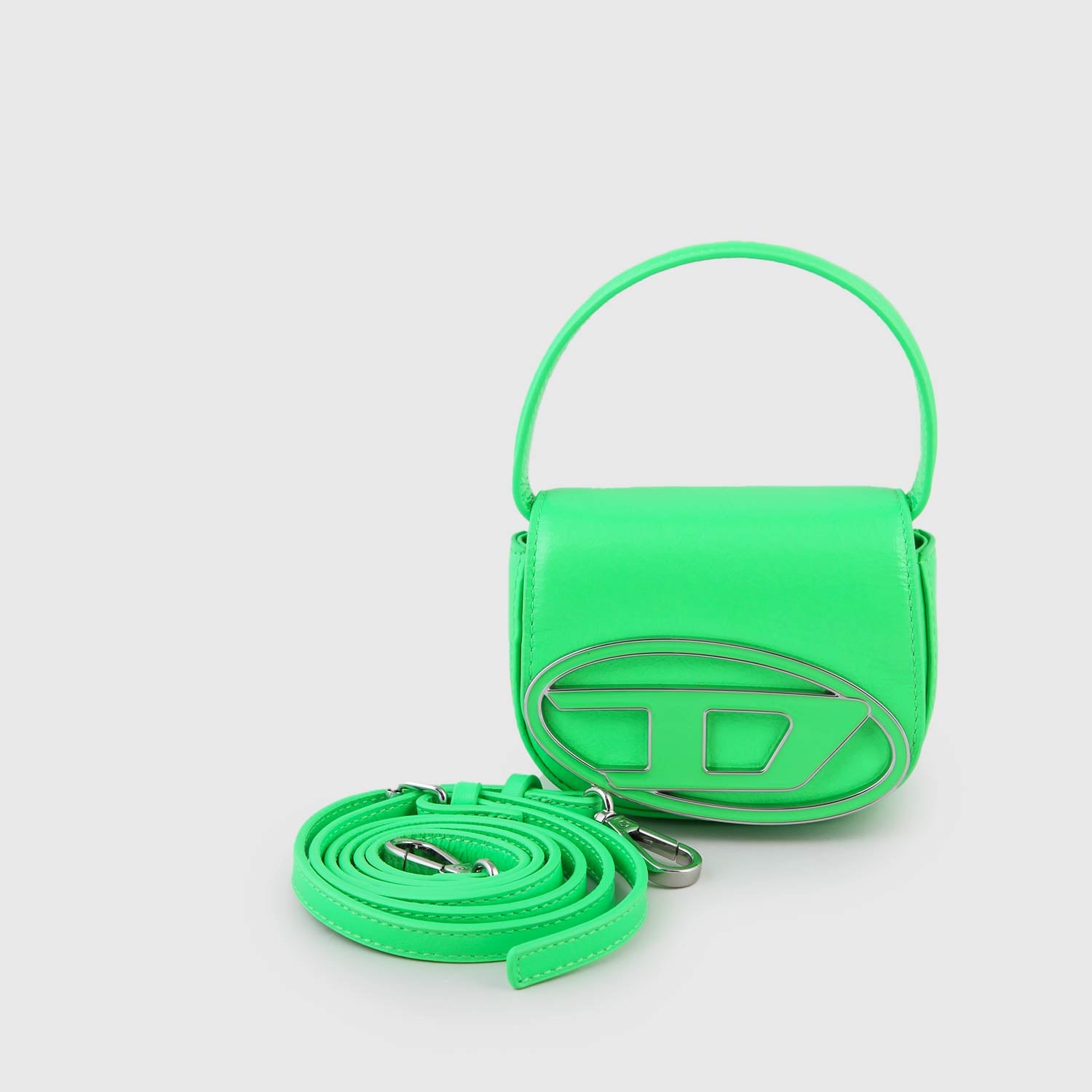 micro borsetta verde fluo bambina - annameglio.com abbigliamento moda