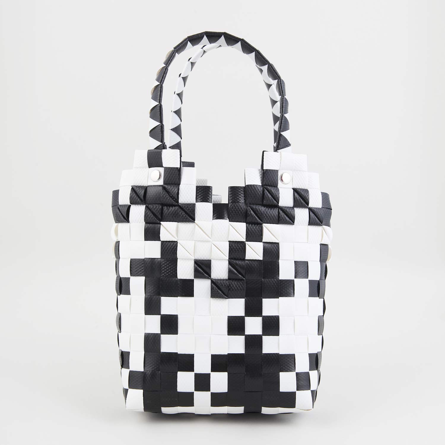 borsa secchiello bambina nera e bianca - annameglio.com abbigliamento moda