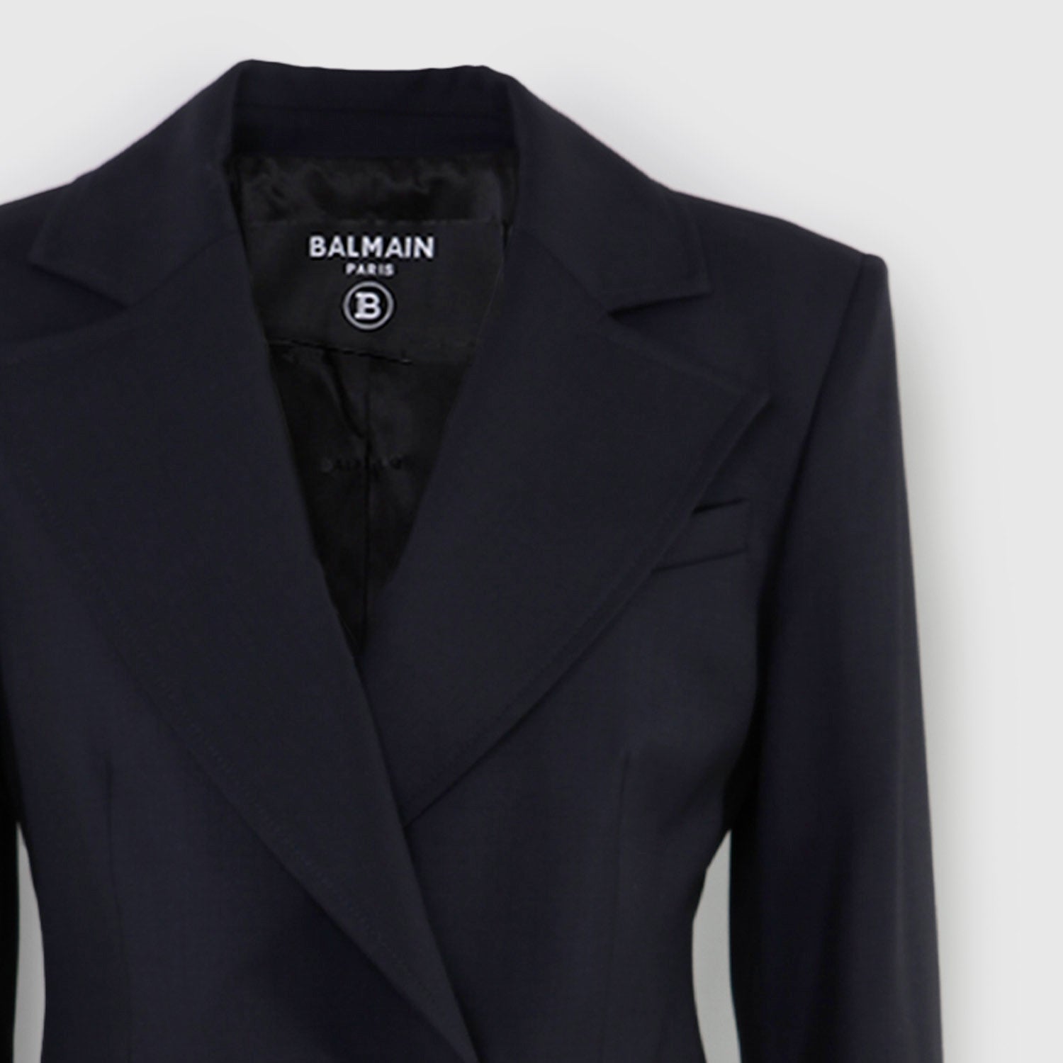 giacca blu lunga con dettagli oro ragazza - annameglio.com abbigliamento moda