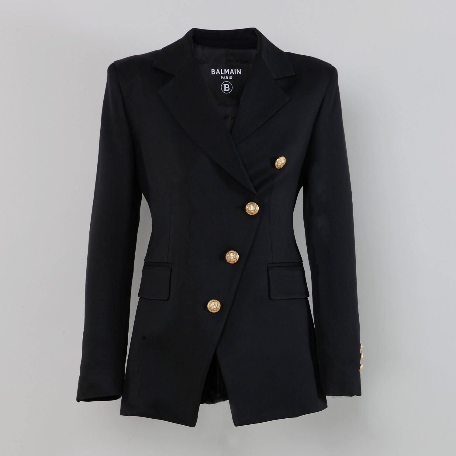 giacca nera bottoni oro ragazza - annameglio.com abbigliamento moda