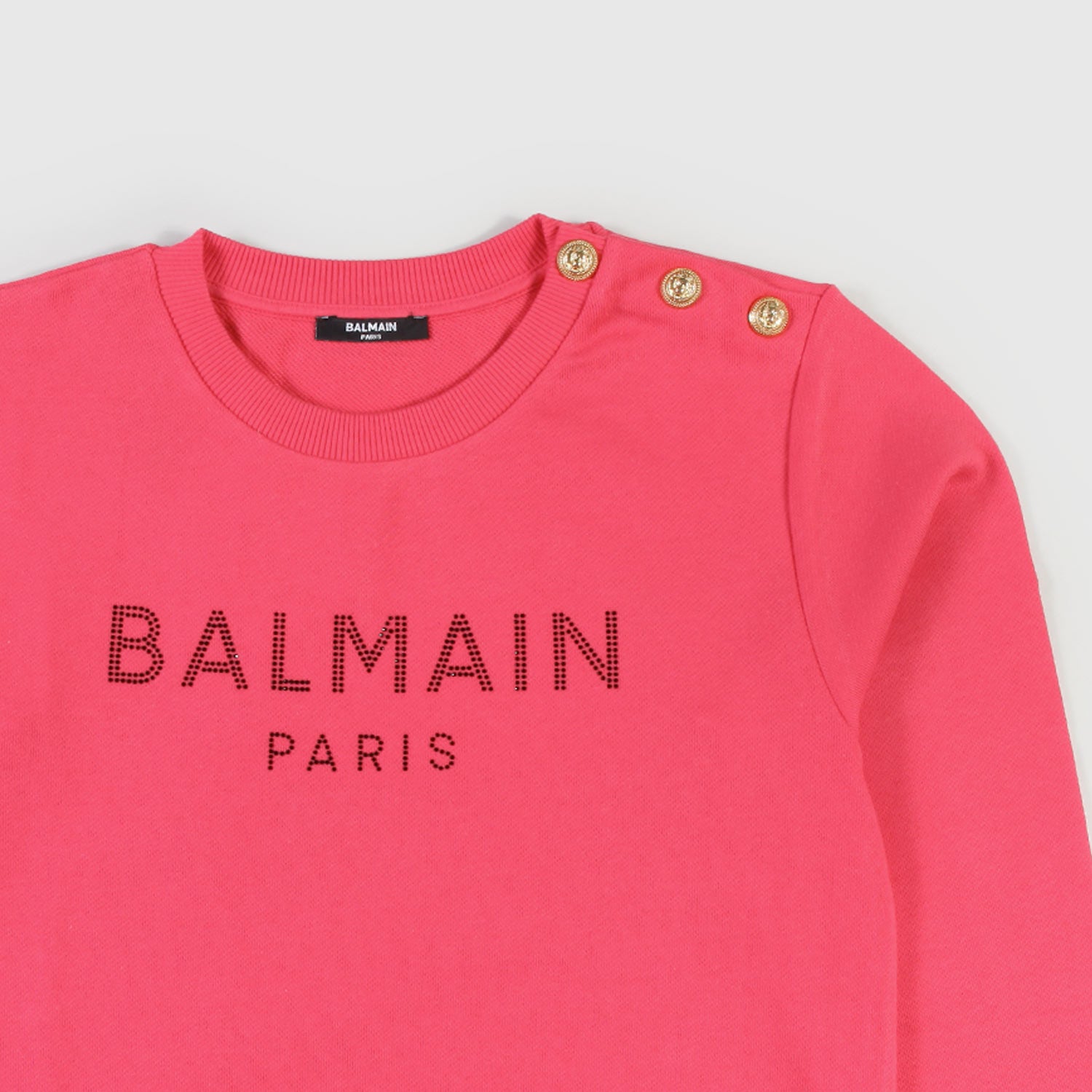 Felpa rosa con dettaglio scritta ragazza - annameglio.com abbigliamento moda