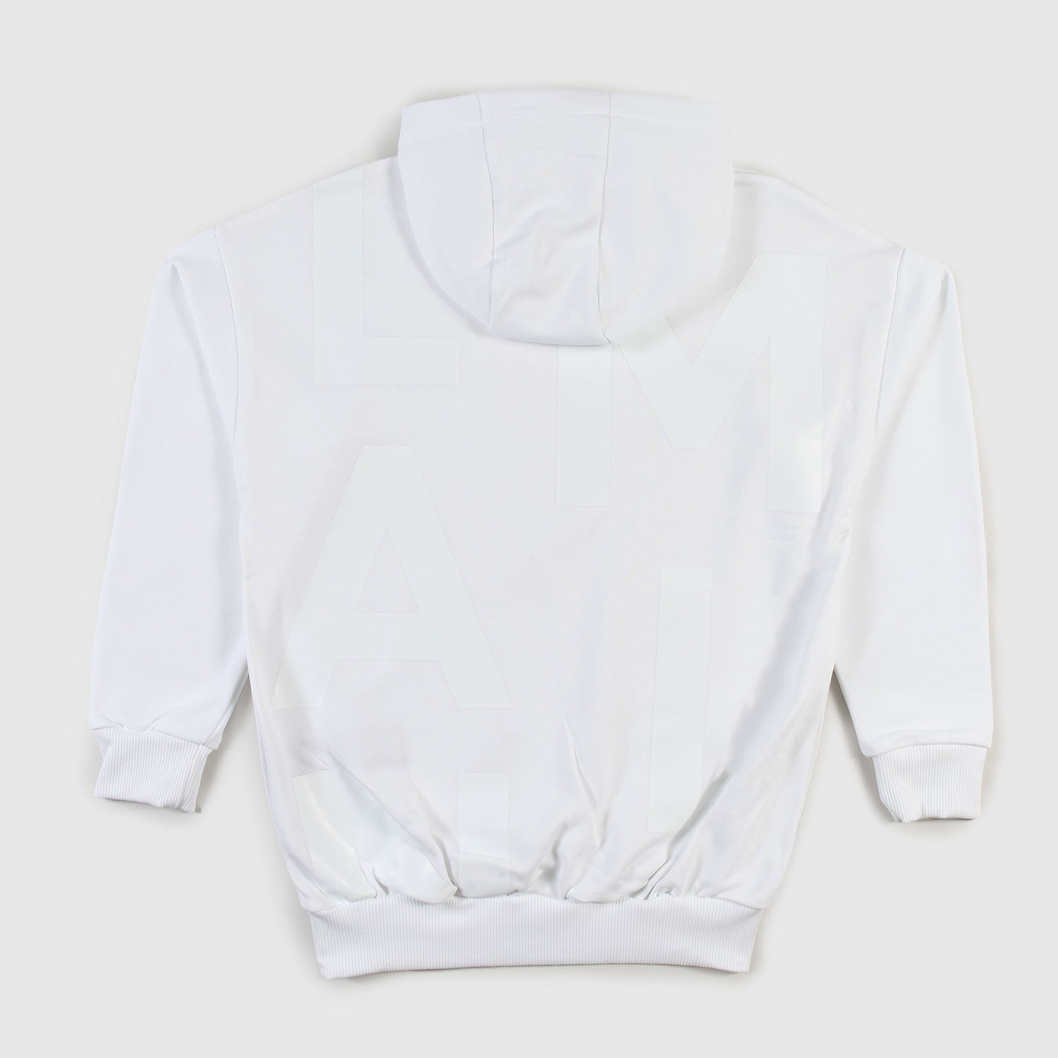 Felpa bianca con cappuccio unisex - annameglio.com abbigliamento moda