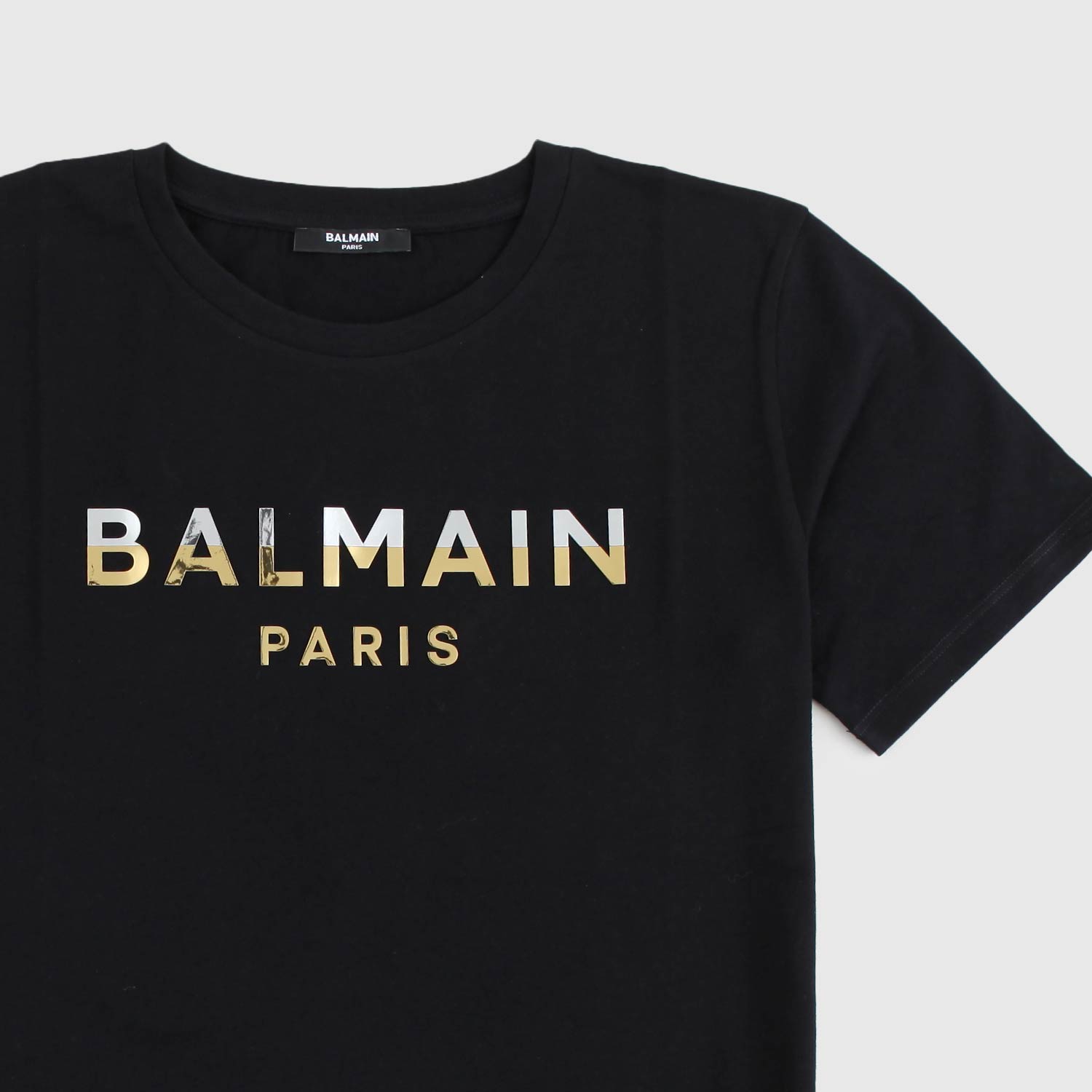 maglietta maniche corte nera oro e argento - annameglio.com abbigliamento moda