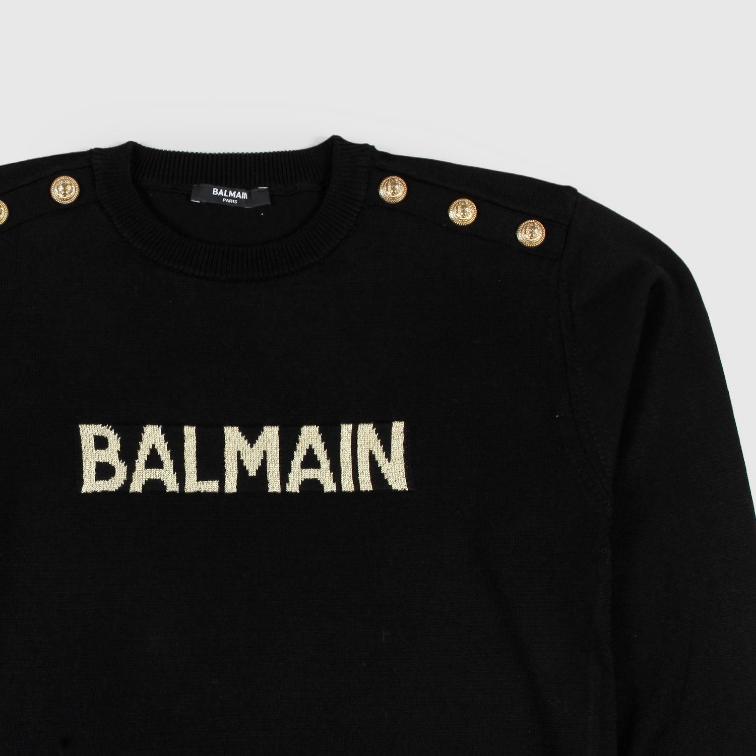 Maglia nera con dettagli oro ragazza - annameglio.com abbigliamento moda