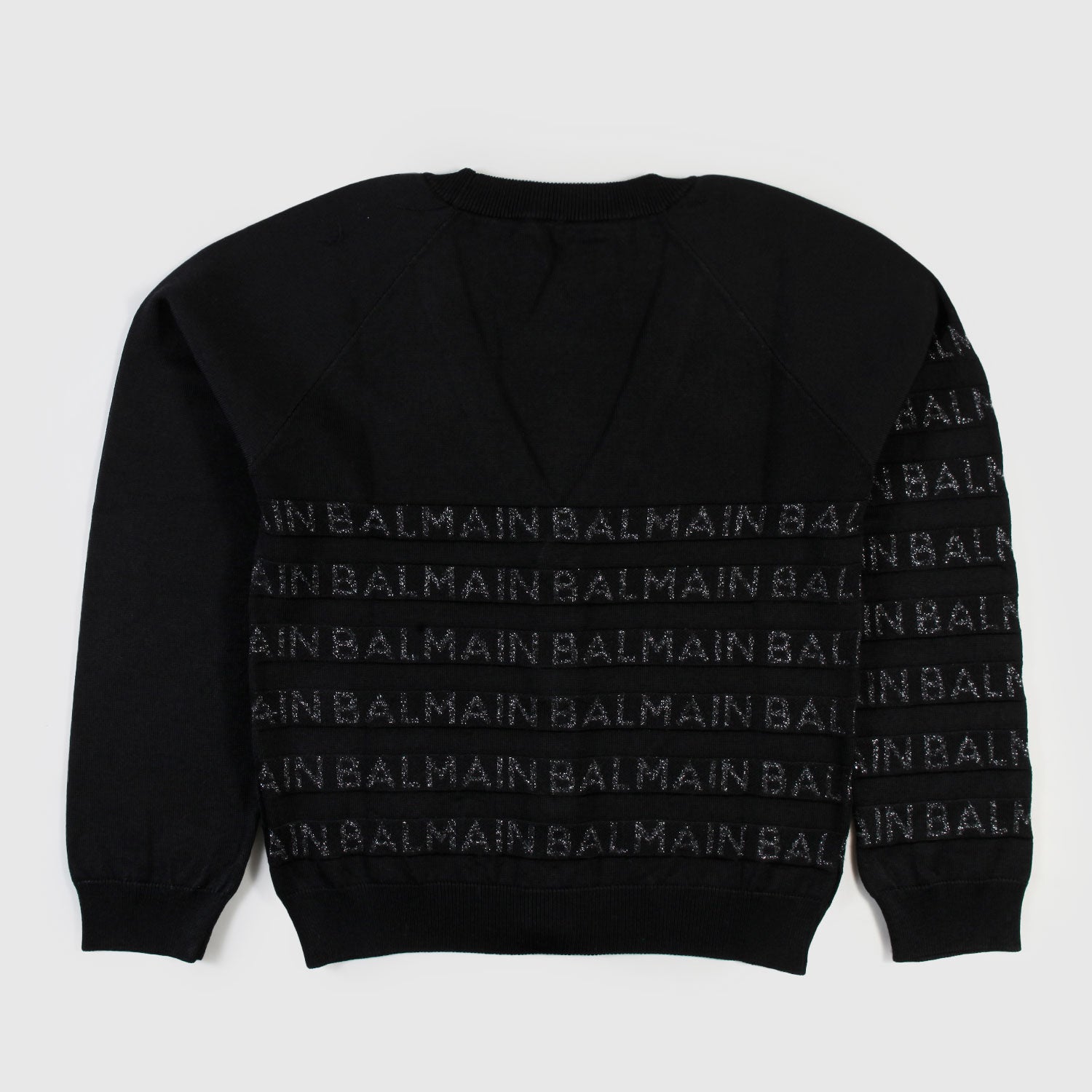 Cardigan nero con dettagli argento ragazza - annameglio.com abbigliamento moda