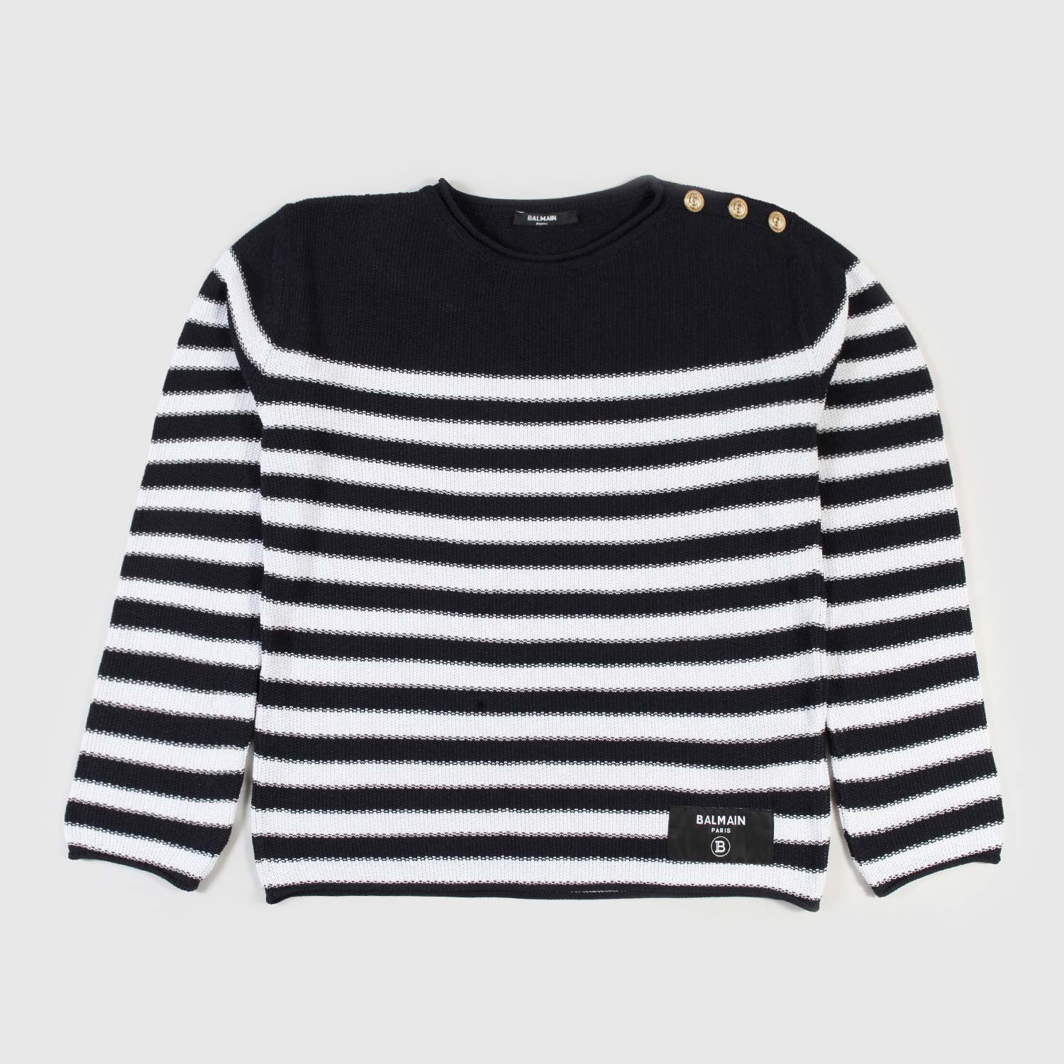 Maglia a strisce bianche e blu ragazza - annameglio.com abbigliamento moda