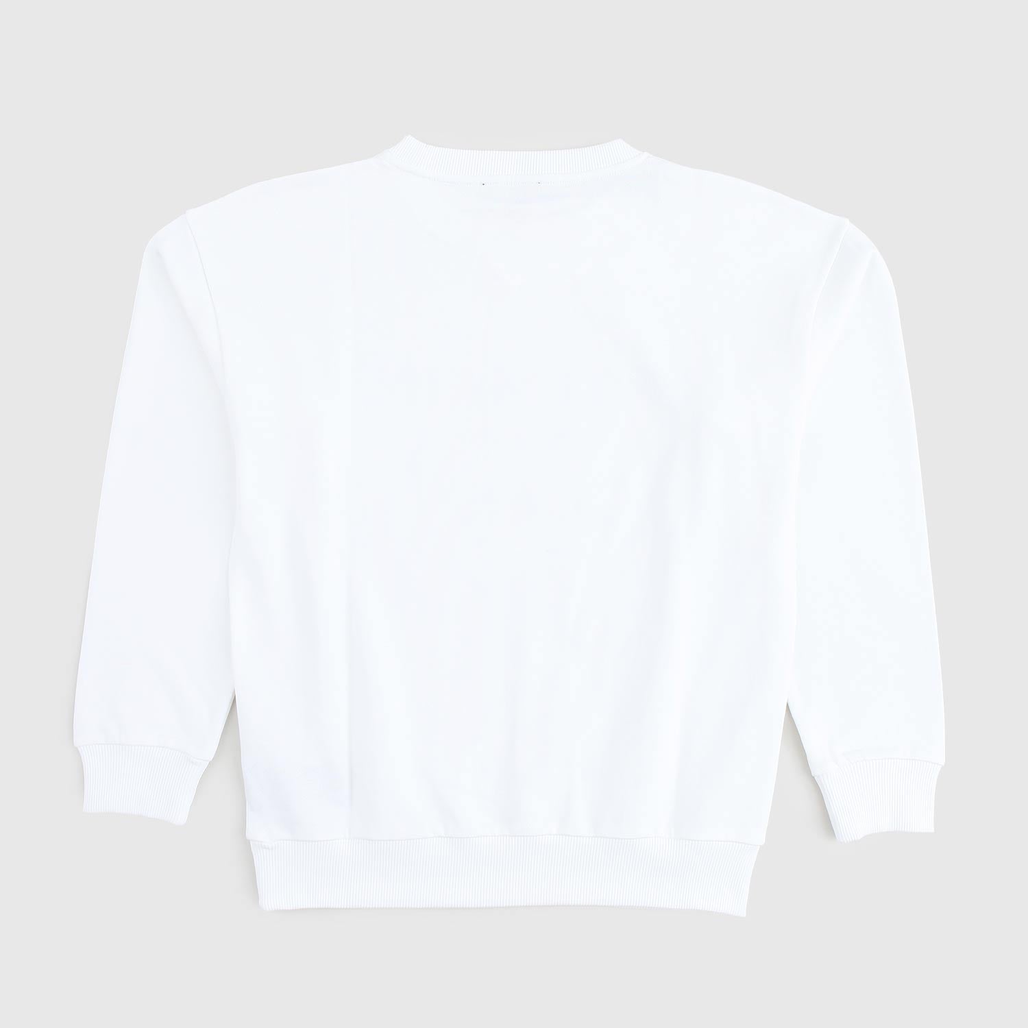 felpa bianca ragazzo oversize - annameglio.com abbigliamento moda