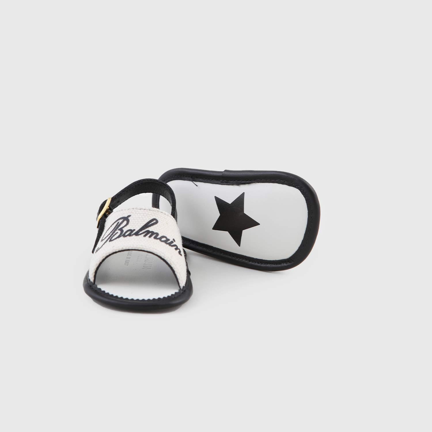 sandali neonato neri e beige - annameglio.com abbigliamento moda