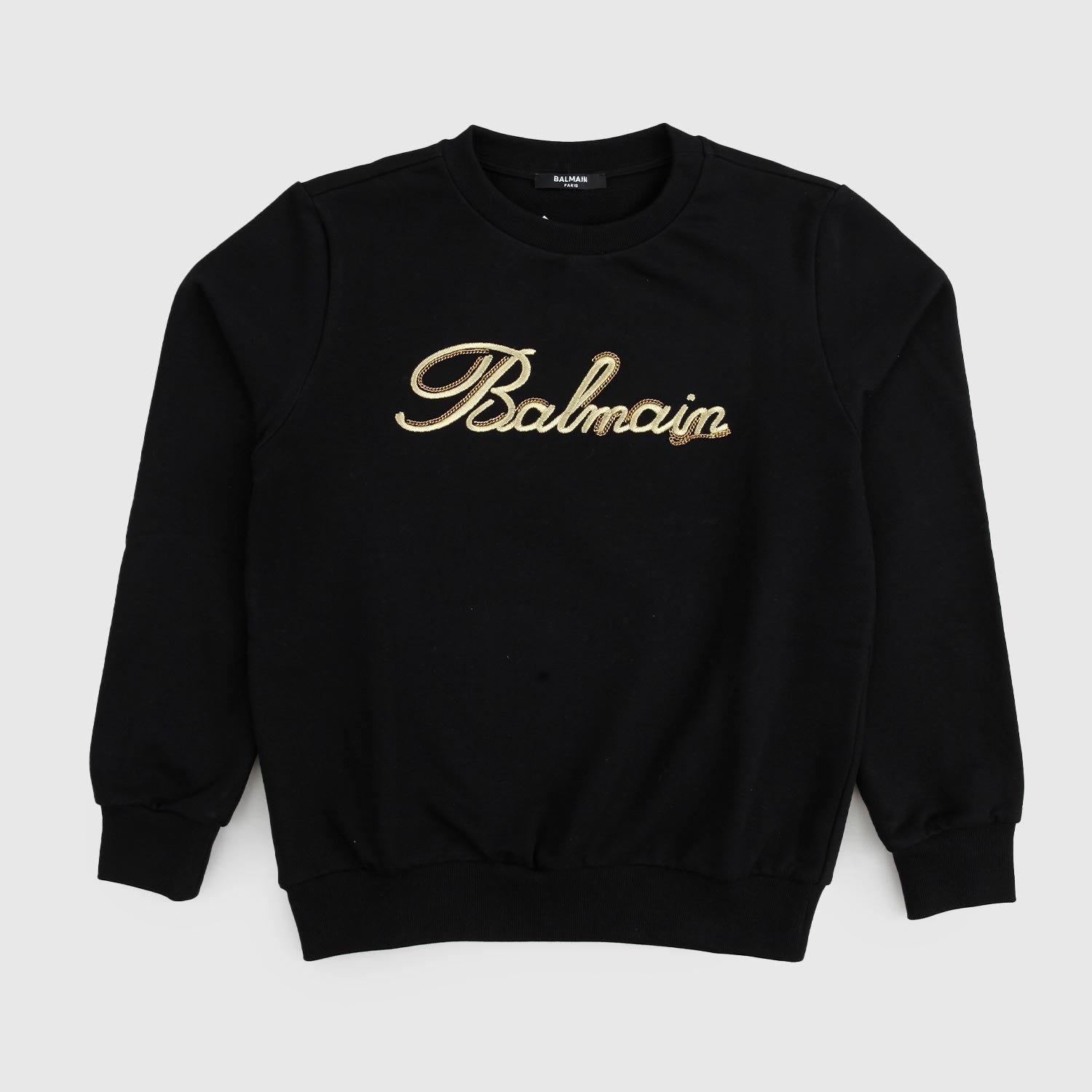 felpa nera con scritta oro - annameglio.com abbigliamento moda