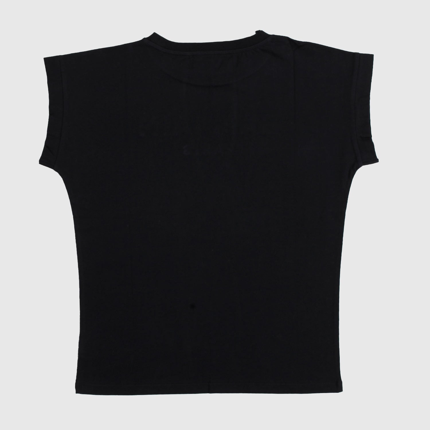 maglia nera scritta oro oversize ragazza - annameglio.com abbigliamento moda