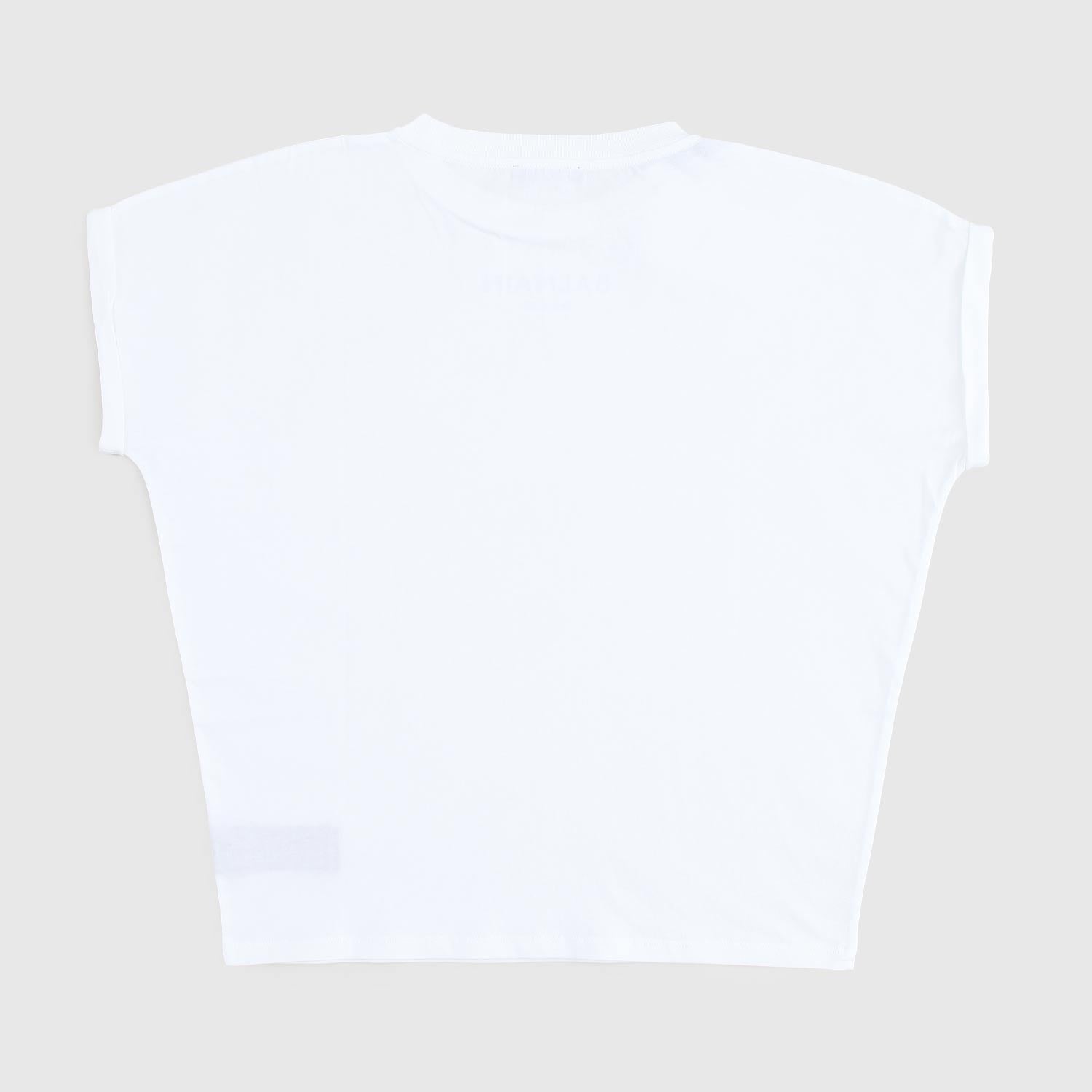 t-shirt bianca ragazza scritta nera - annameglio.com abbigliamento moda