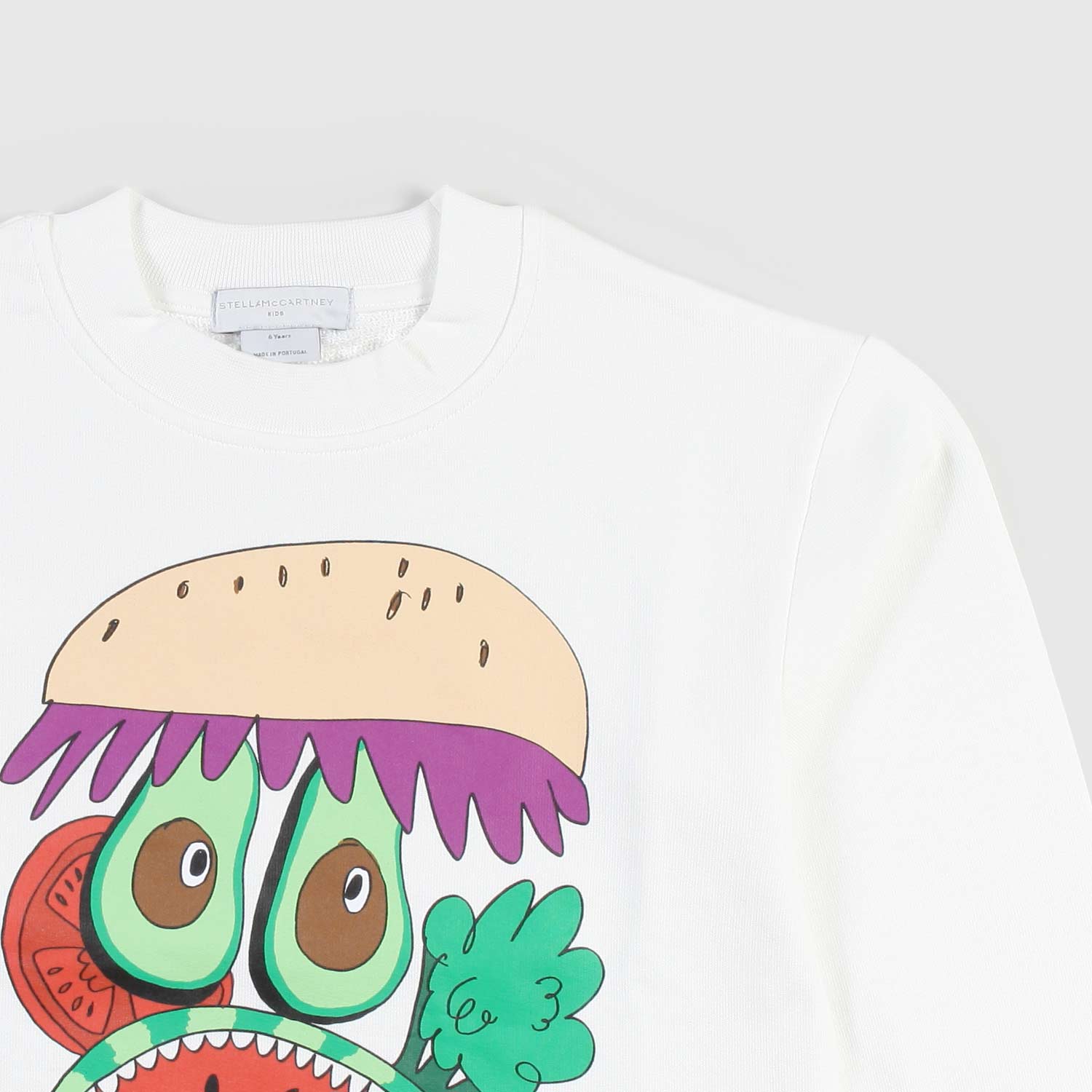 felpa bianca con fantasie bambino - annameglio.com abbigliamento moda