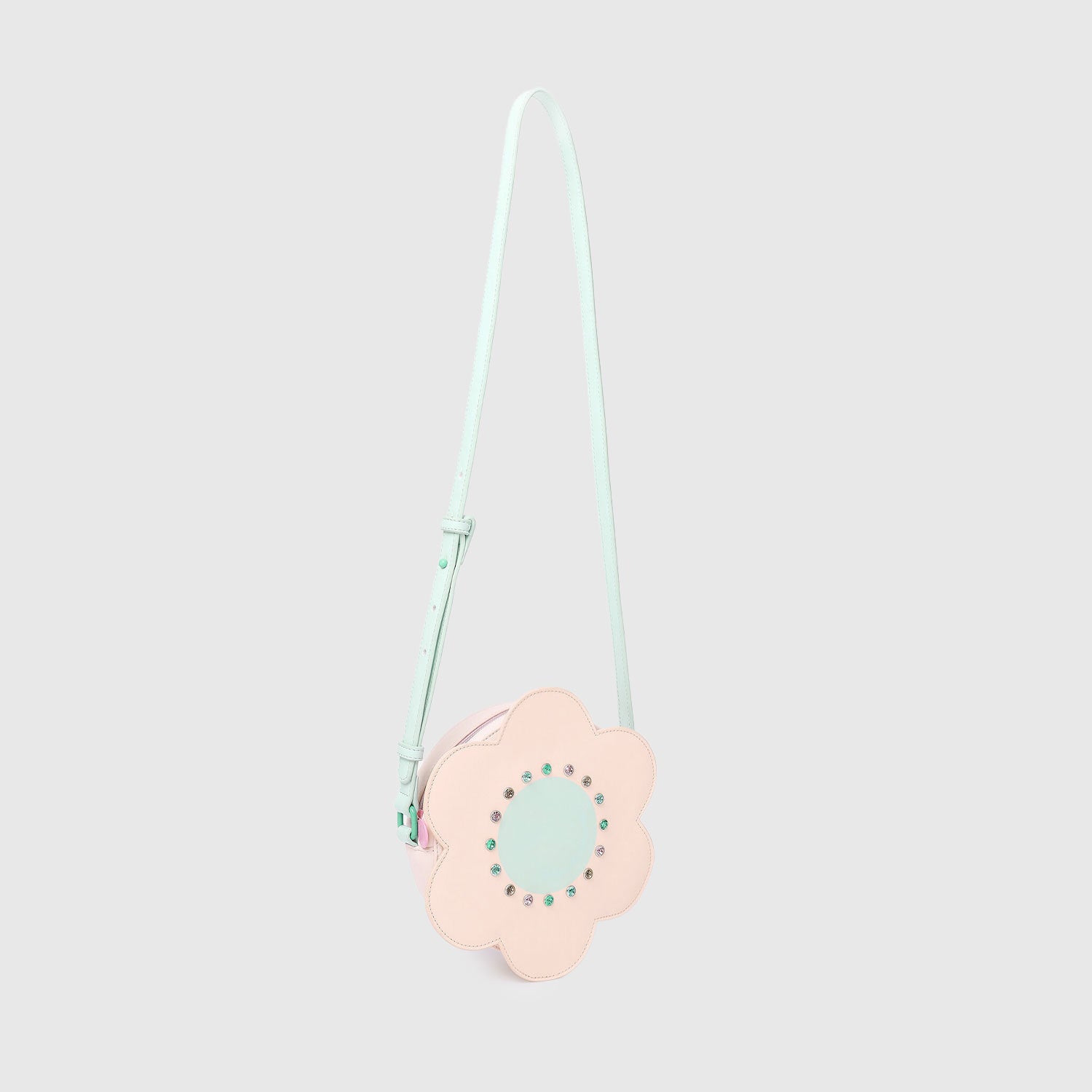 borsa rosa e verde mare - annameglio.com abbigliamento moda