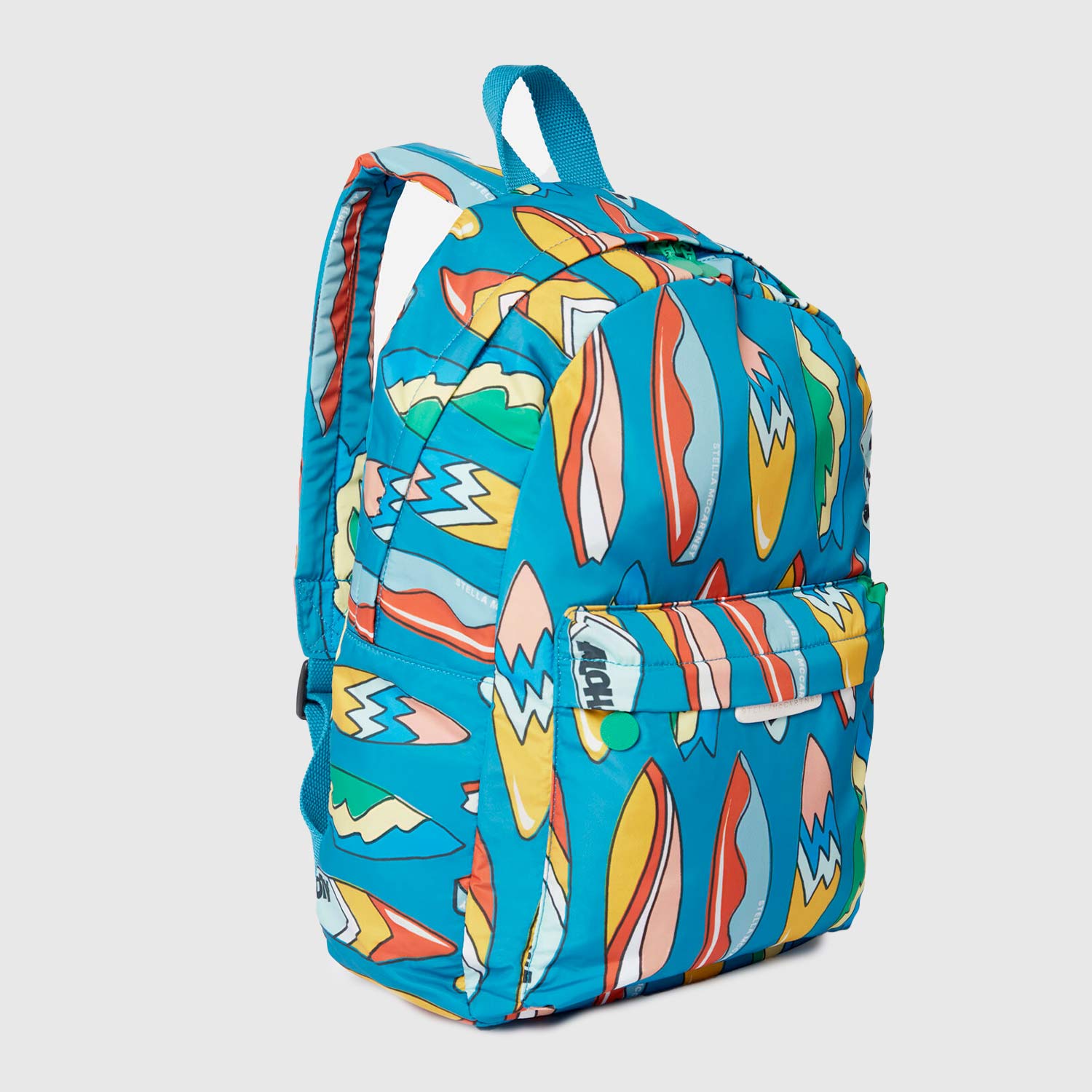 zaino con stampe tavole da surf ragazzo - annameglio.com abbigliamento moda