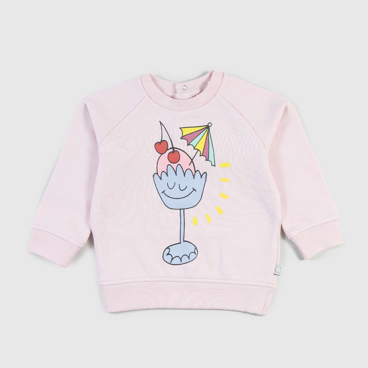 felpa rosa con coppa di gelato bambina - annameglio.com abbigliamento moda