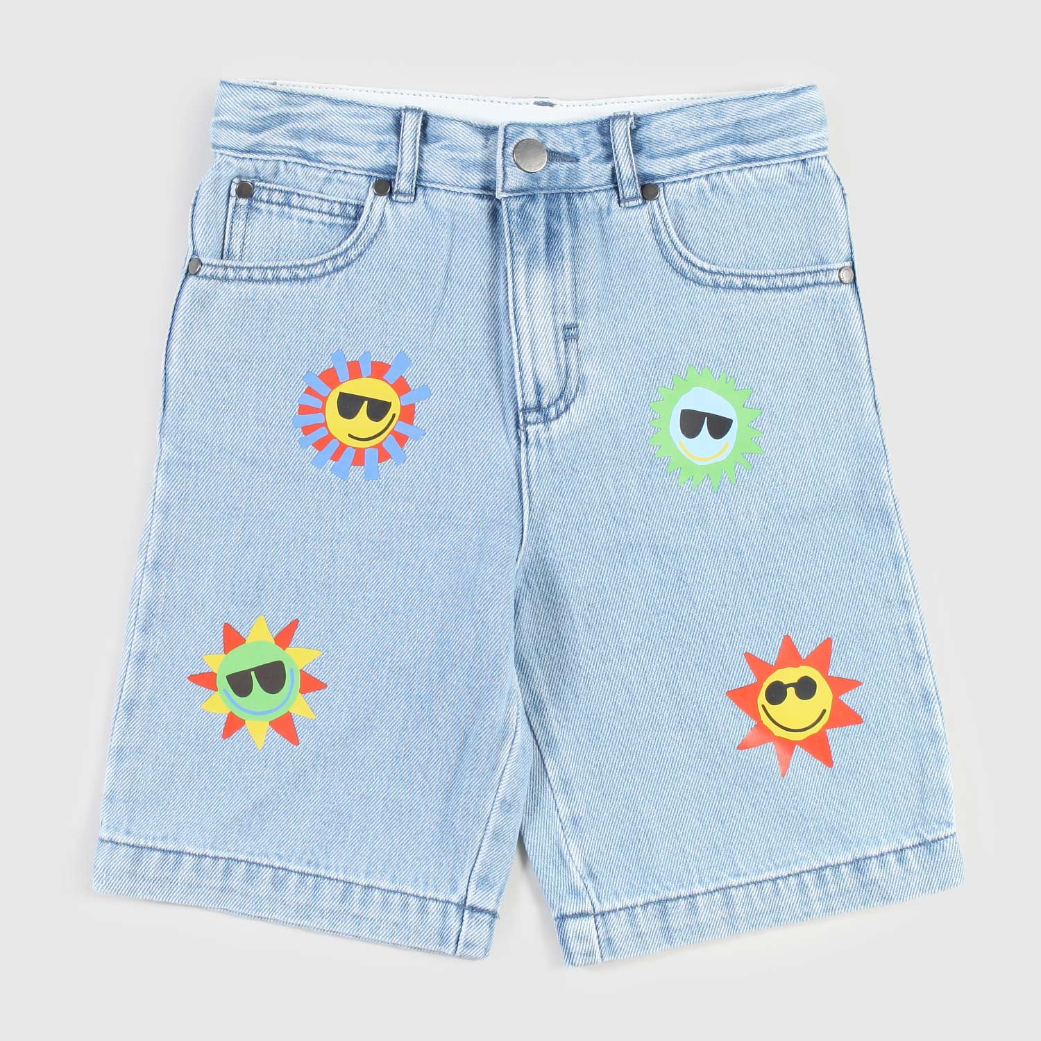 Pantalone bermuda con stampe - annameglio.com abbigliamento moda