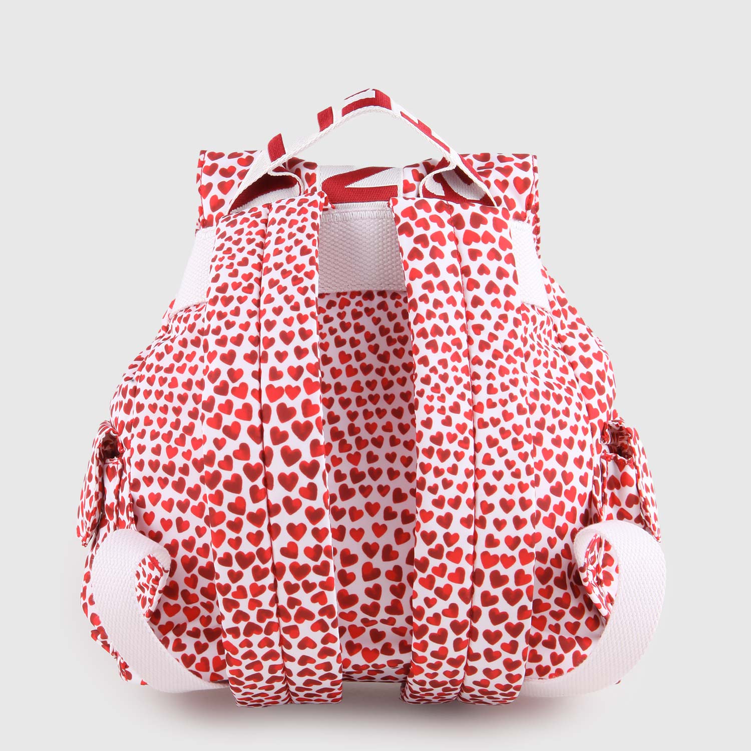 zaino stampa all-over cuori - annameglio.com abbigliamento moda