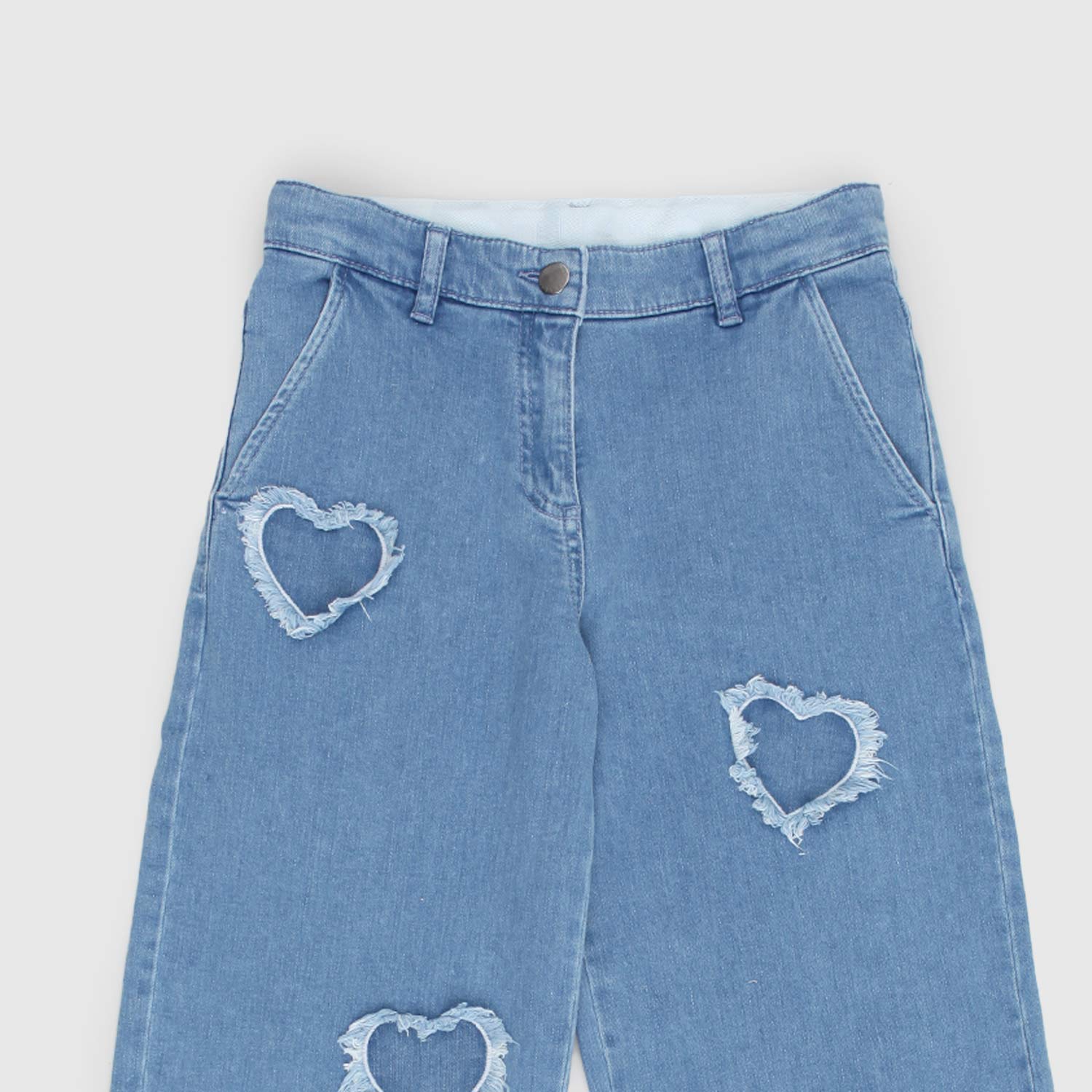 pantalone lungo denim ragazza - annameglio.com abbigliamento moda