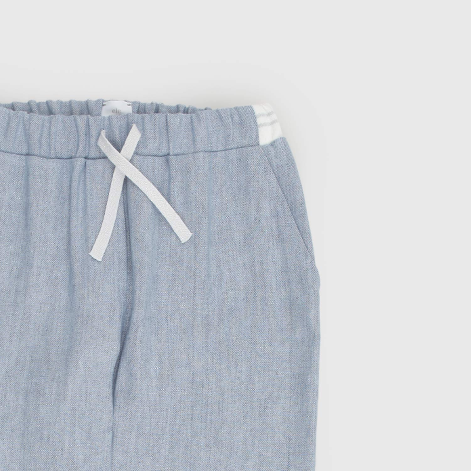 pantalone celeste ragazza - annameglio.com abbigliamento moda