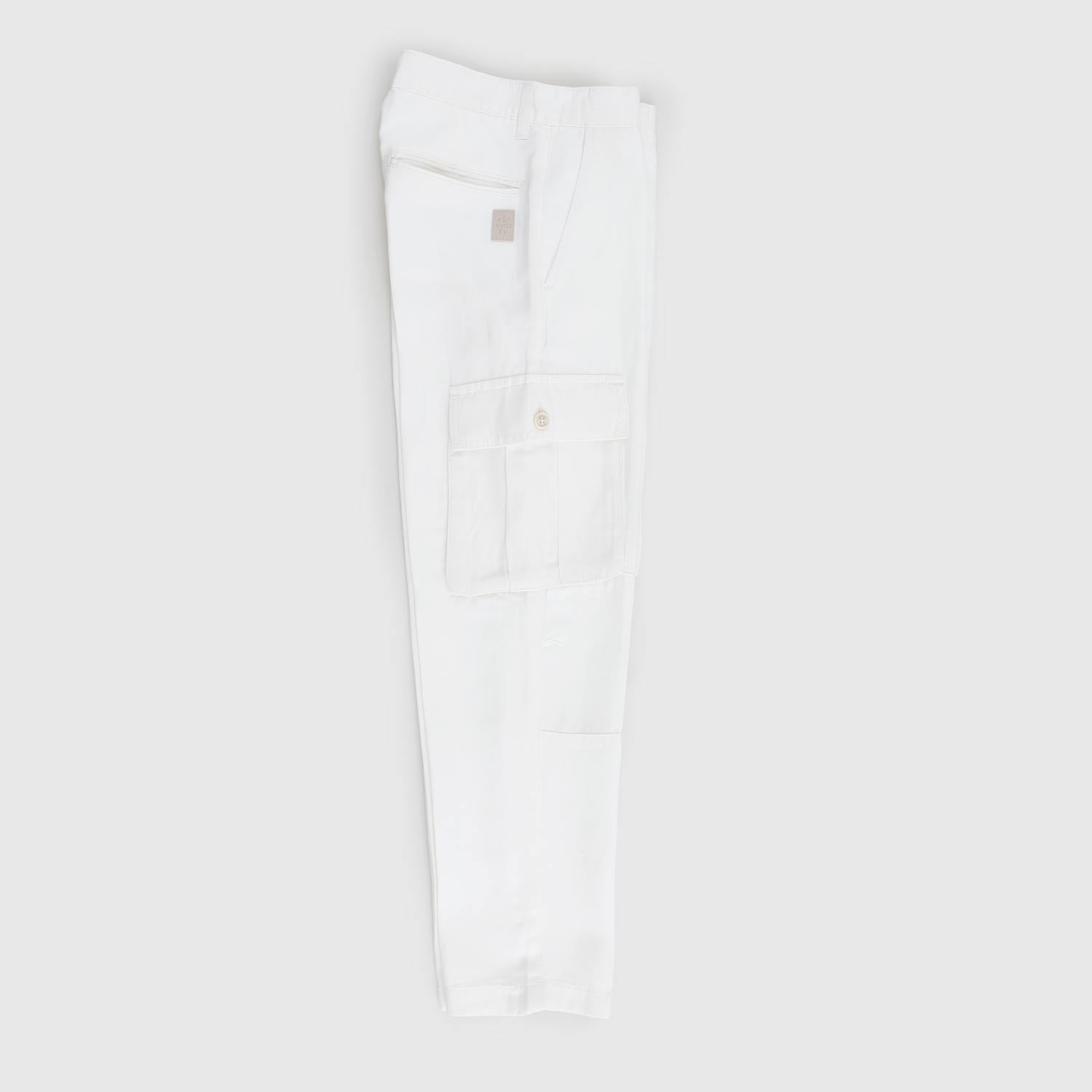 pantalone lungo bianco cargo - annameglio.com abbigliamento moda