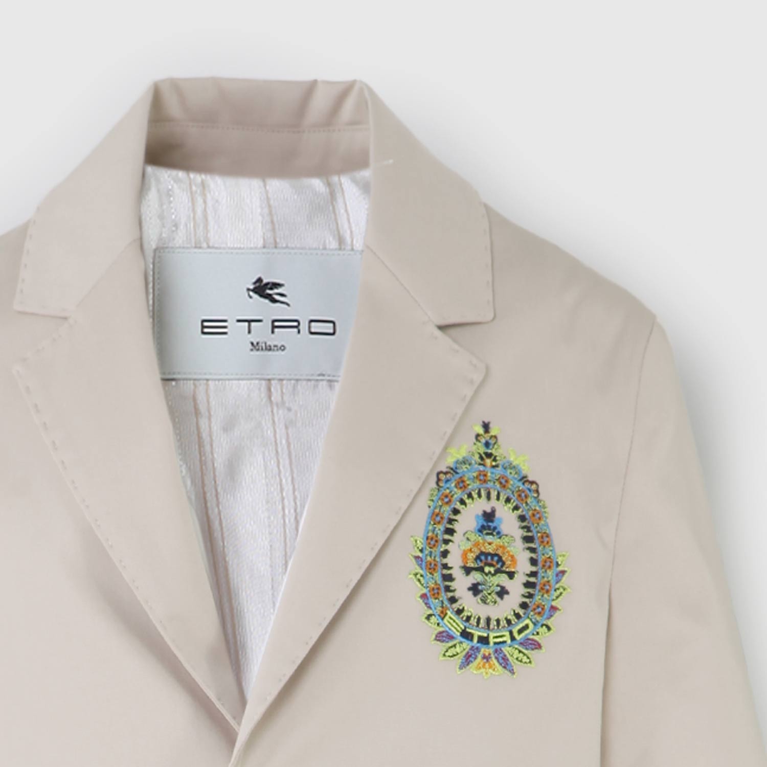 giacca beige cucitura multicolore ragazzo - annameglio.com abbigliamento moda