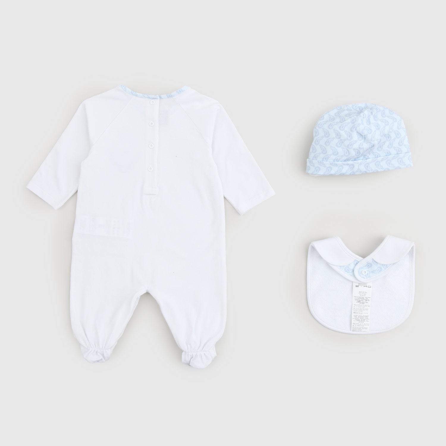 set celeste coordinato neonato - annameglio.com abbigliamento moda