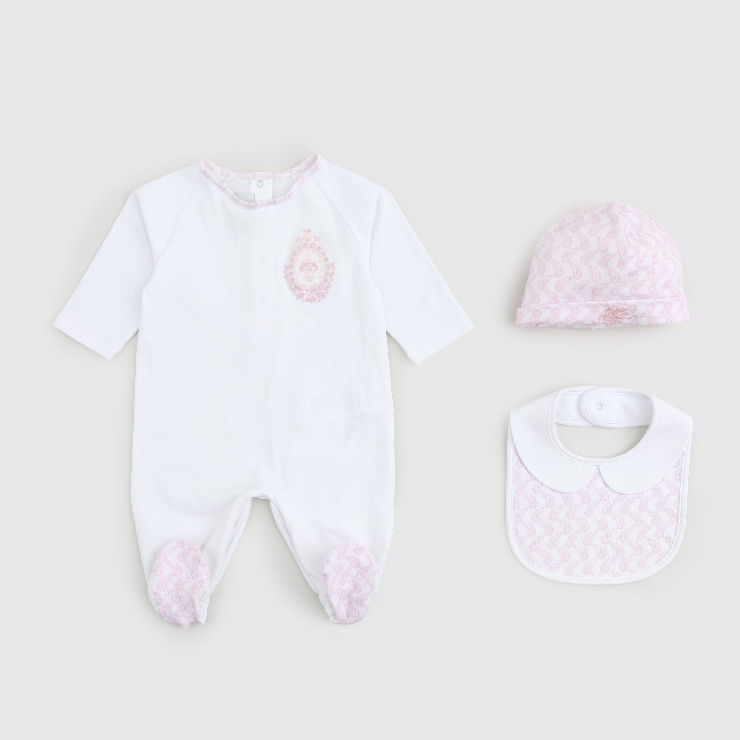 set rosa coordinato neonata - annameglio.com abbigliamento moda