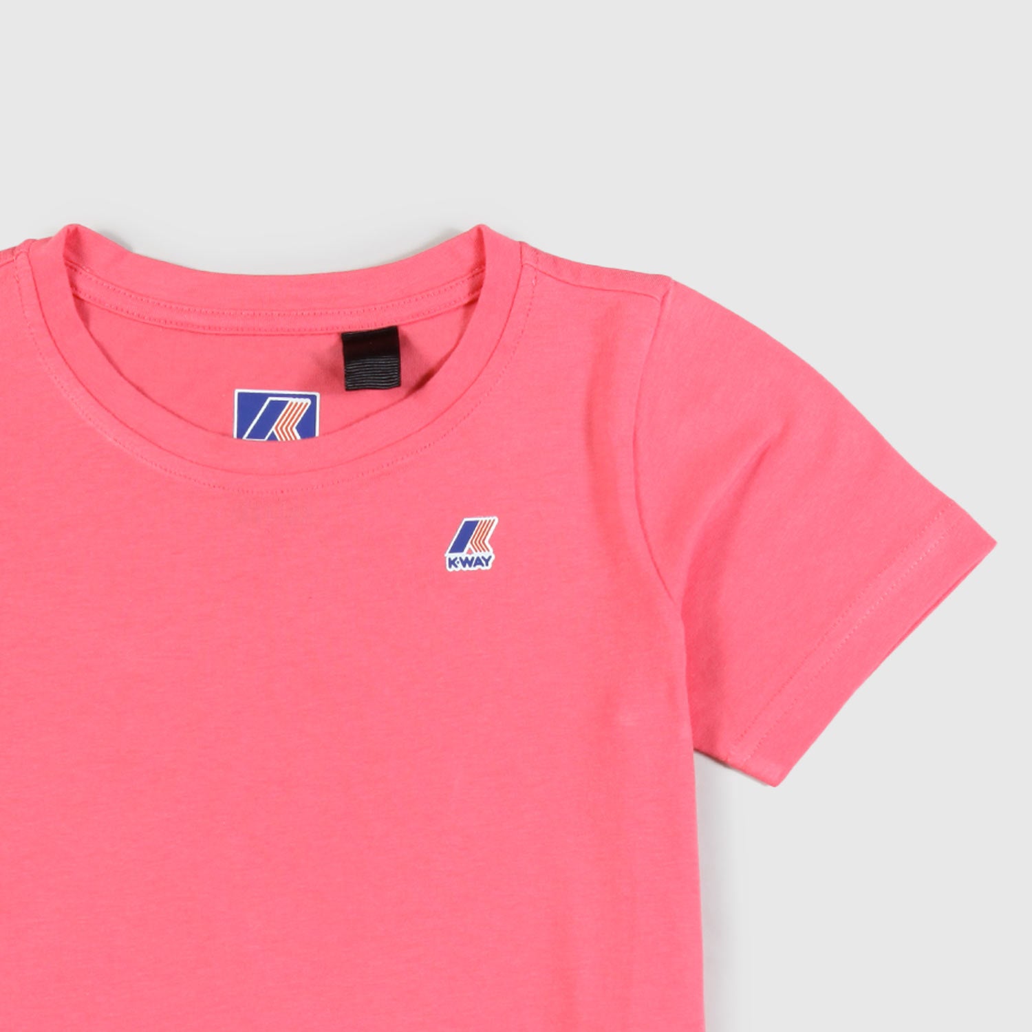 t-shirt rosa con patch logo ragazza - annameglio.com abbigliamento moda