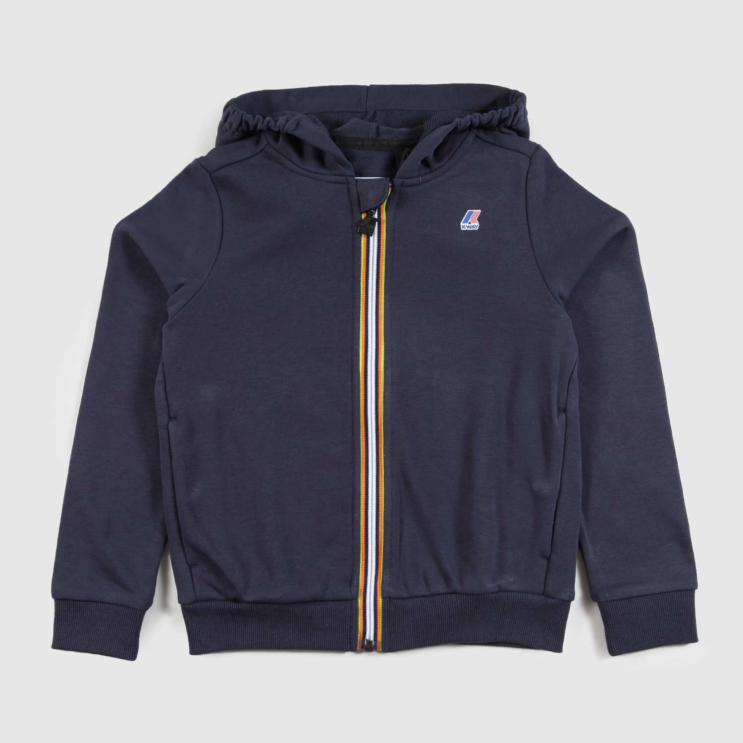 felpa blu profondo con zip ragazzo - annameglio.com abbigliamento moda