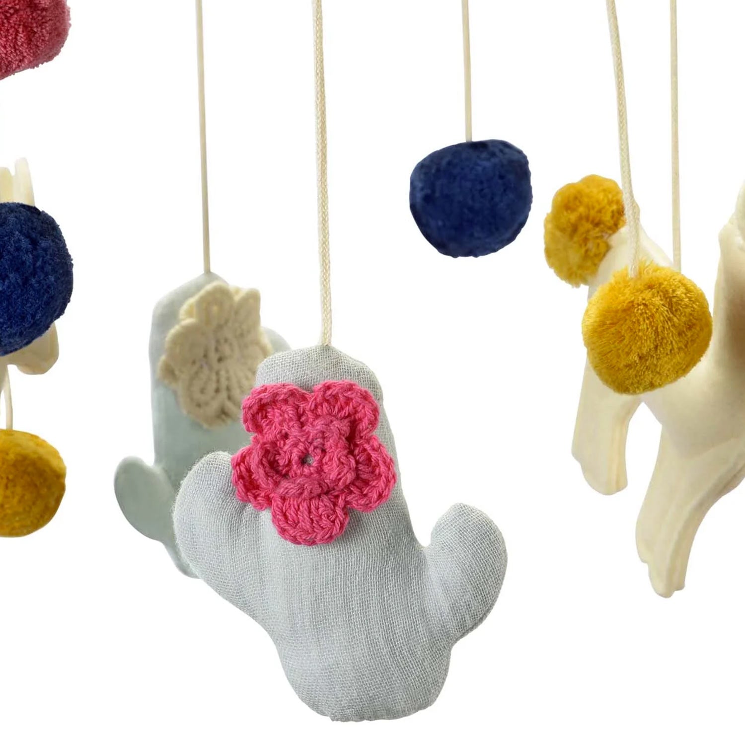 Giostrina Lama con anello in bambu - annameglio.com abbigliamento moda