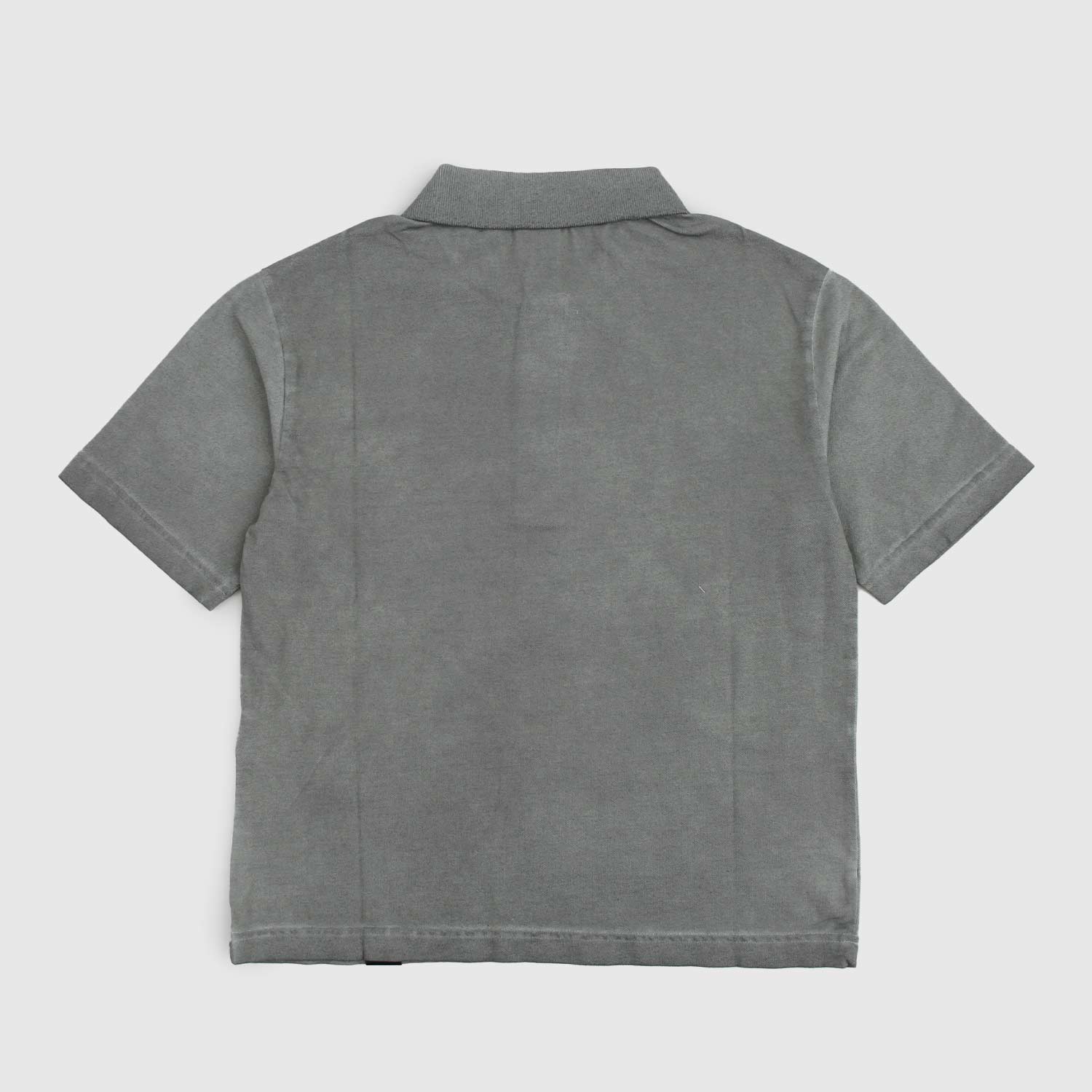 Polo grigia in trama piquet - annameglio.com abbigliamento moda