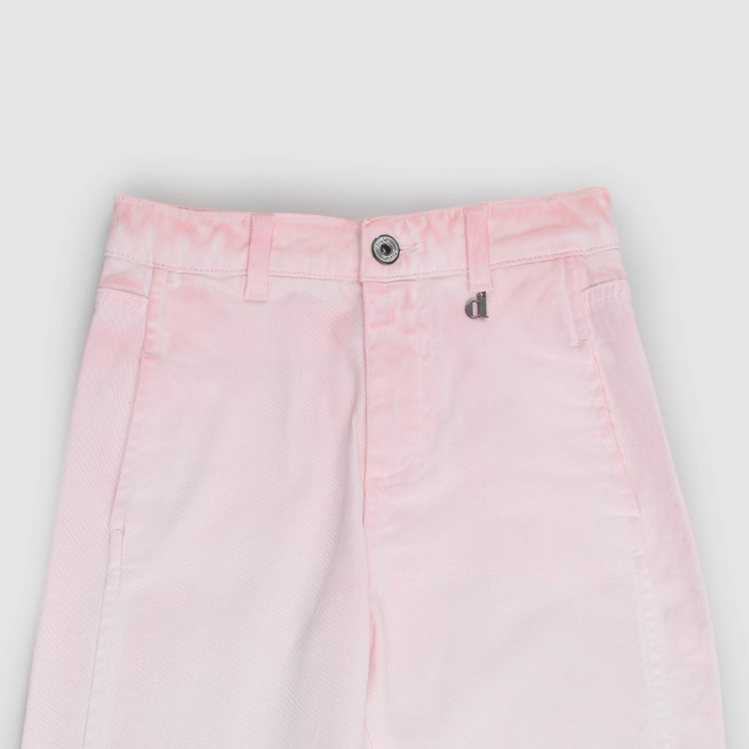 pantalone rosa effetto slavato ragazza e bambina - annameglio.com abbigliamento moda
