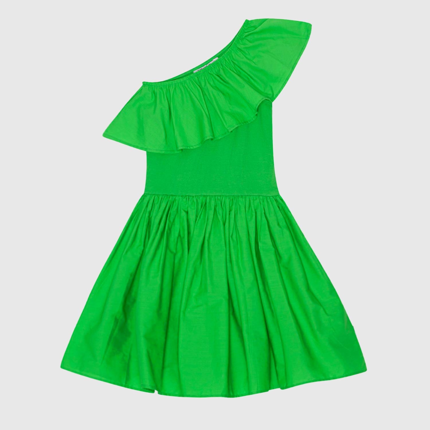 vestito verde con volant bambina - annameglio.com abbigliamento moda