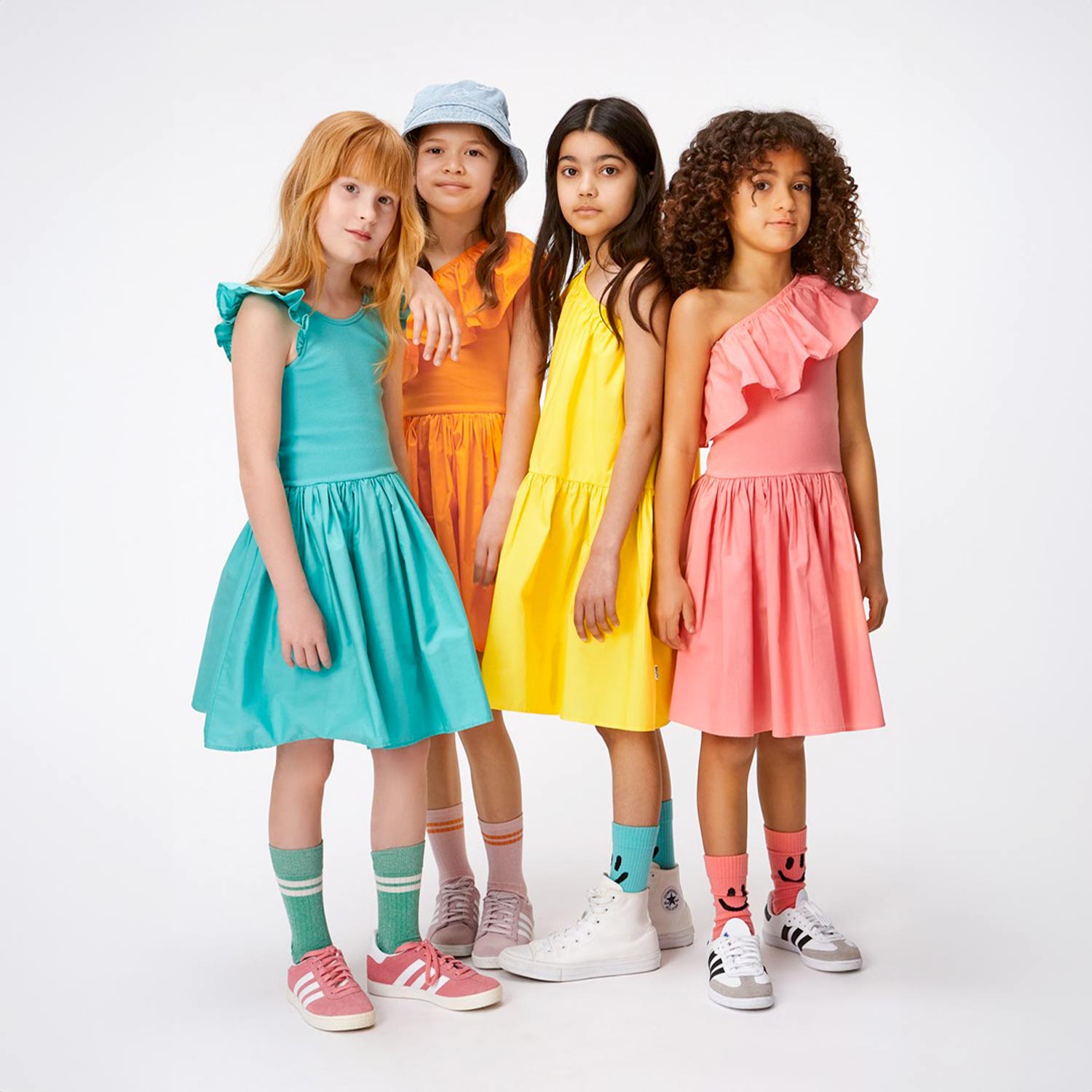 abito rosa monospalla - annameglio.com abbigliamento moda